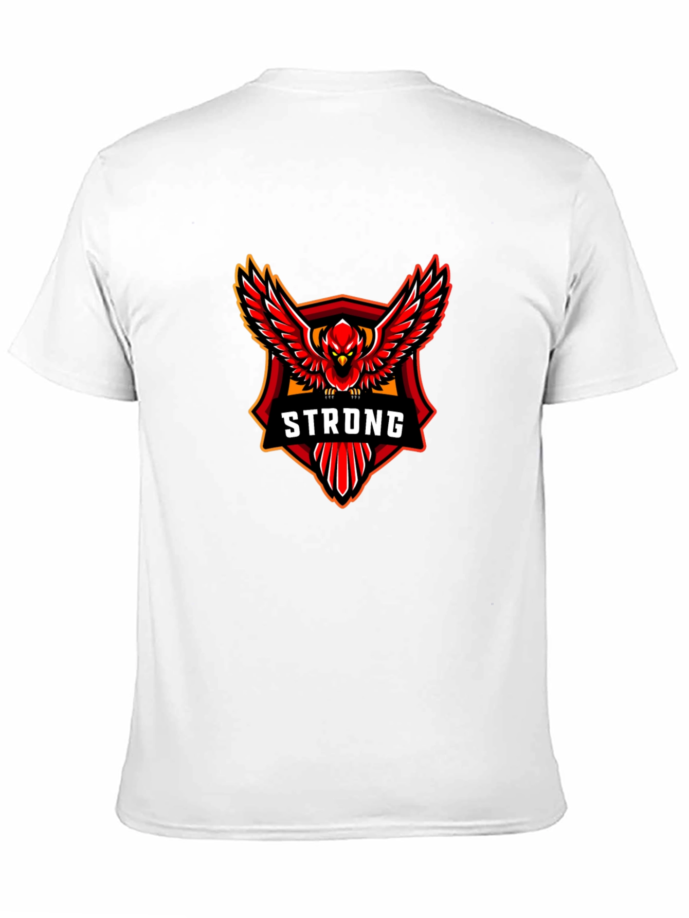 Strong Graphic Tee - Mens Black T-Shirt