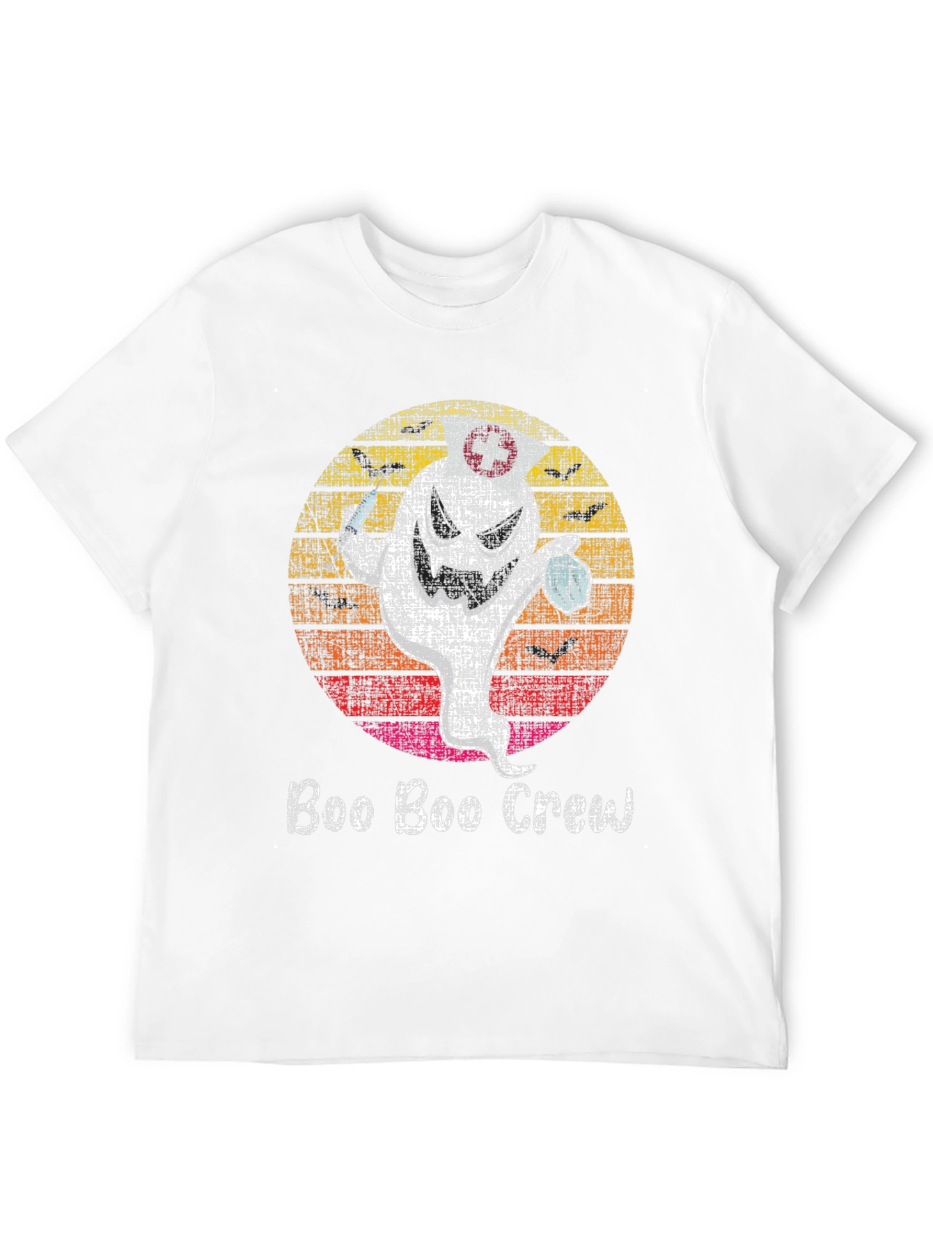 Boo Boo Crew T-Shirt Halloween Nurse Ghost