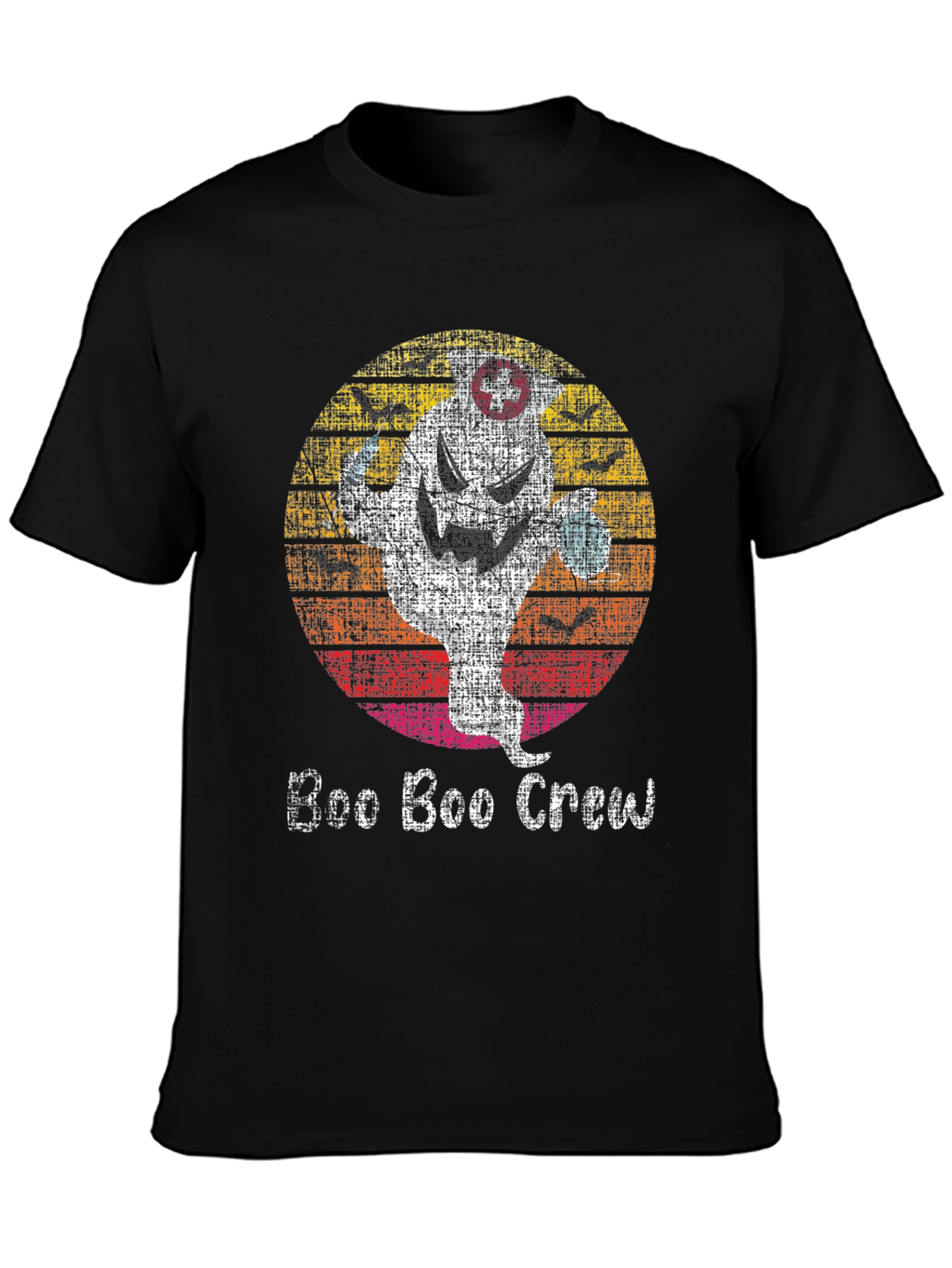 Boo Boo Crew T-Shirt Halloween Nurse Ghost