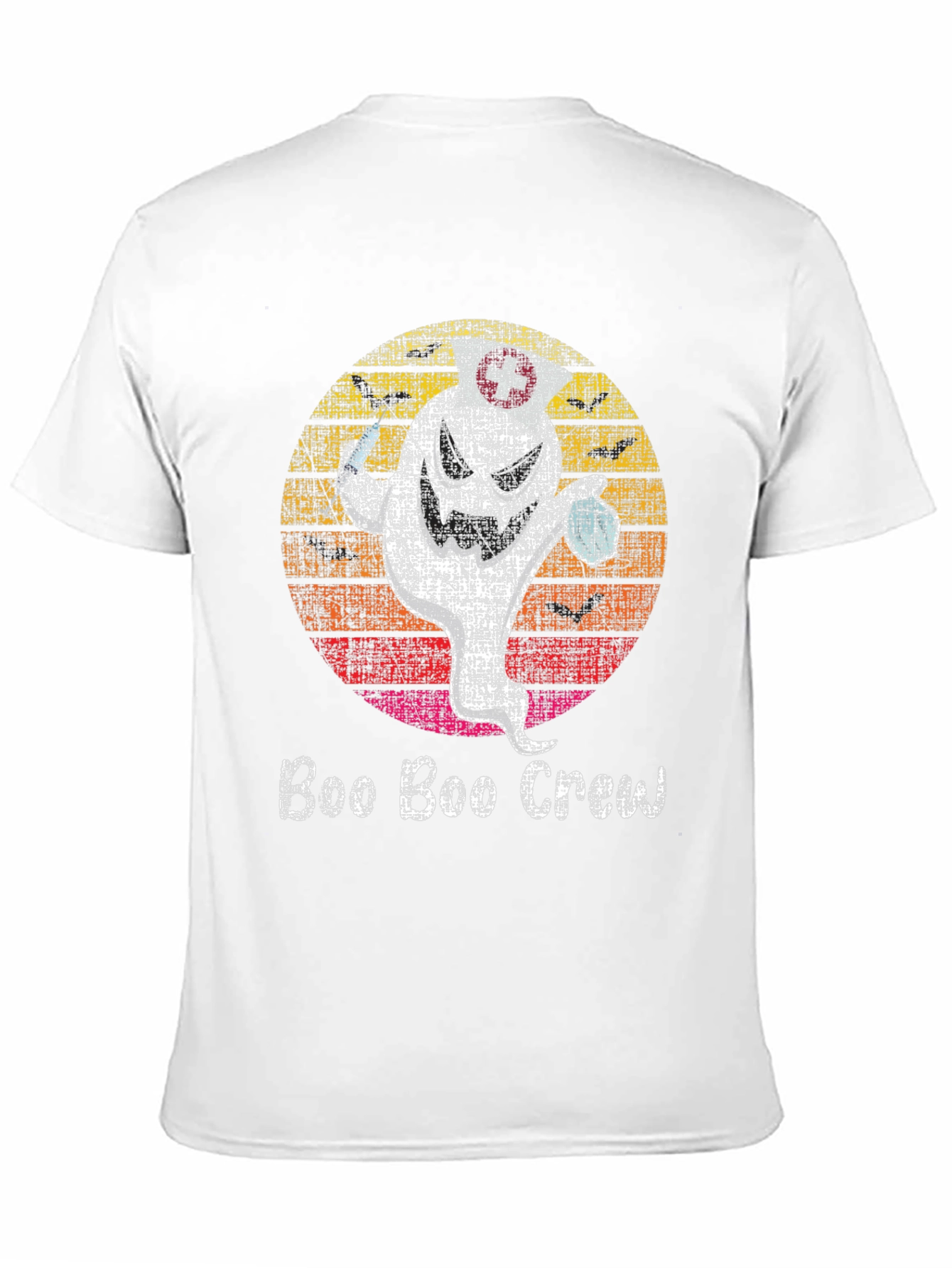 Boo Boo Crew T-Shirt Halloween Nurse Ghost