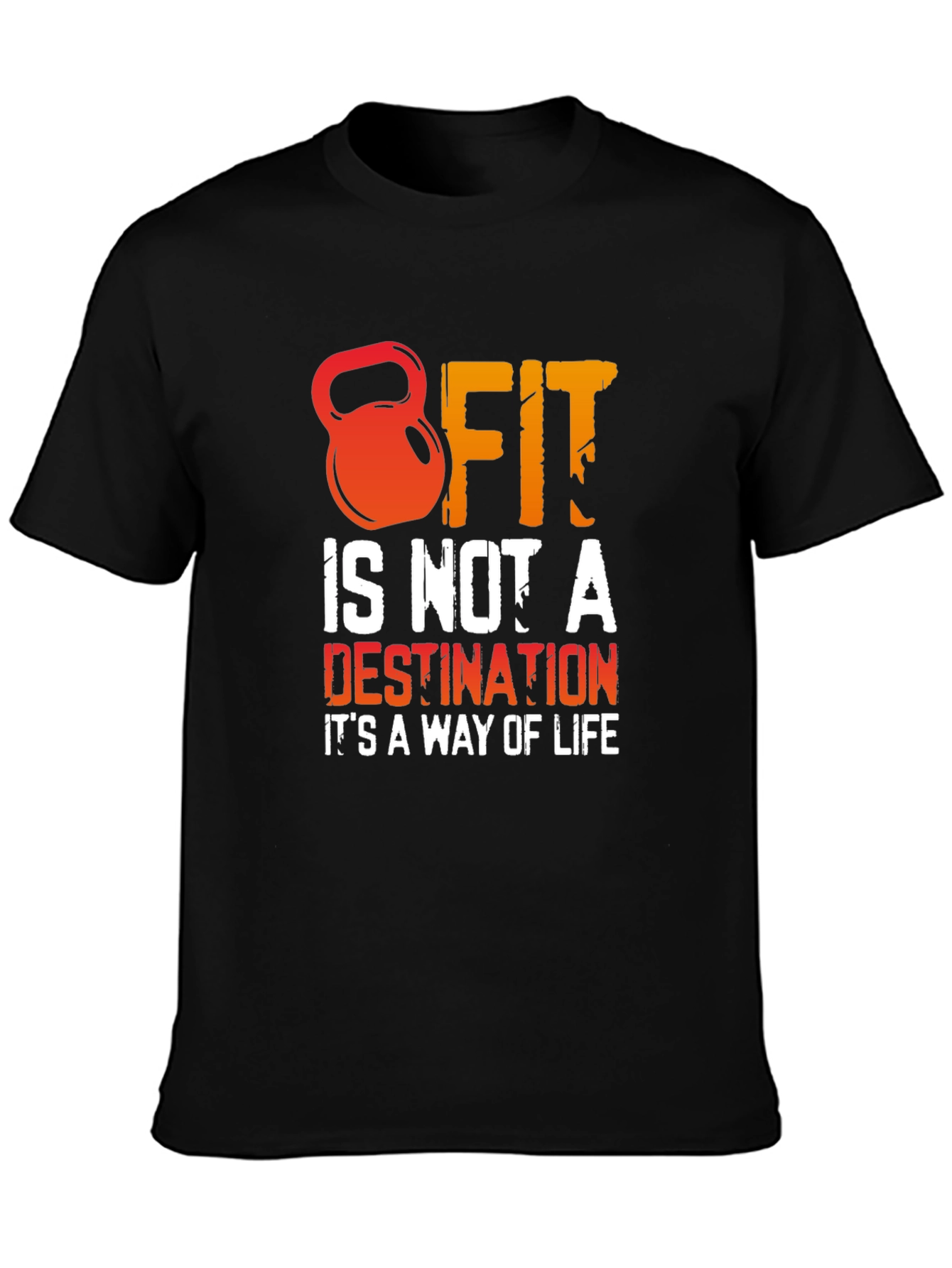 Fitness Motivation T-Shirt - Way of Life Design