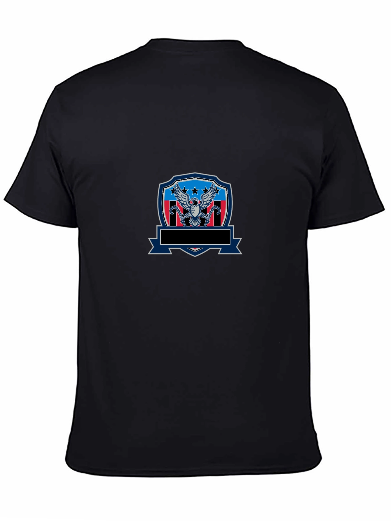 Patriotic Eagle Shield Graphic T-Shirt