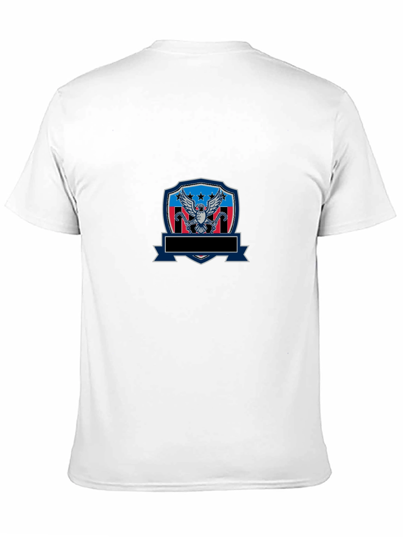 Patriotic Eagle Shield Graphic T-Shirt