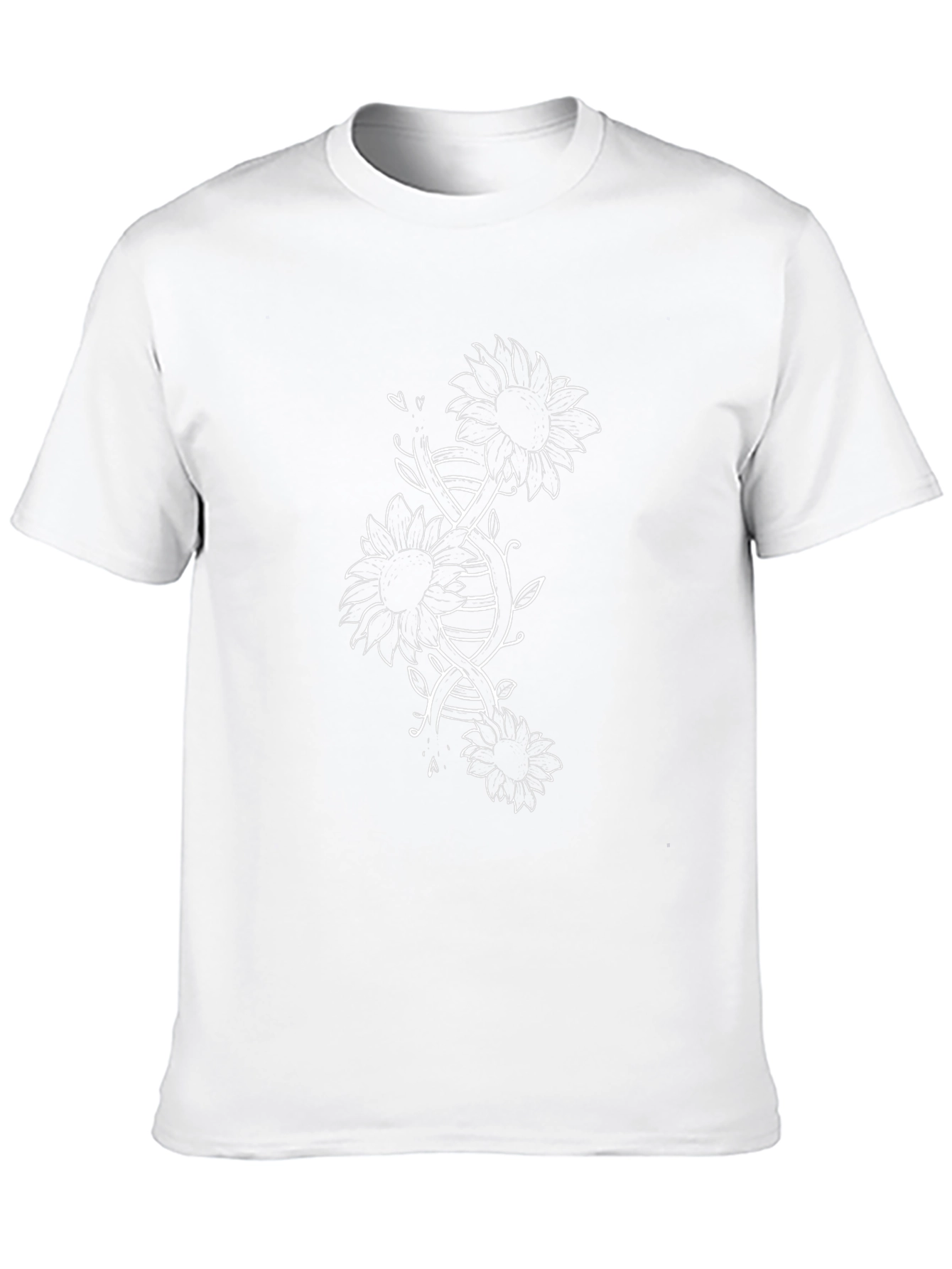 Sunflower DNA Graphic T-Shirt - Black