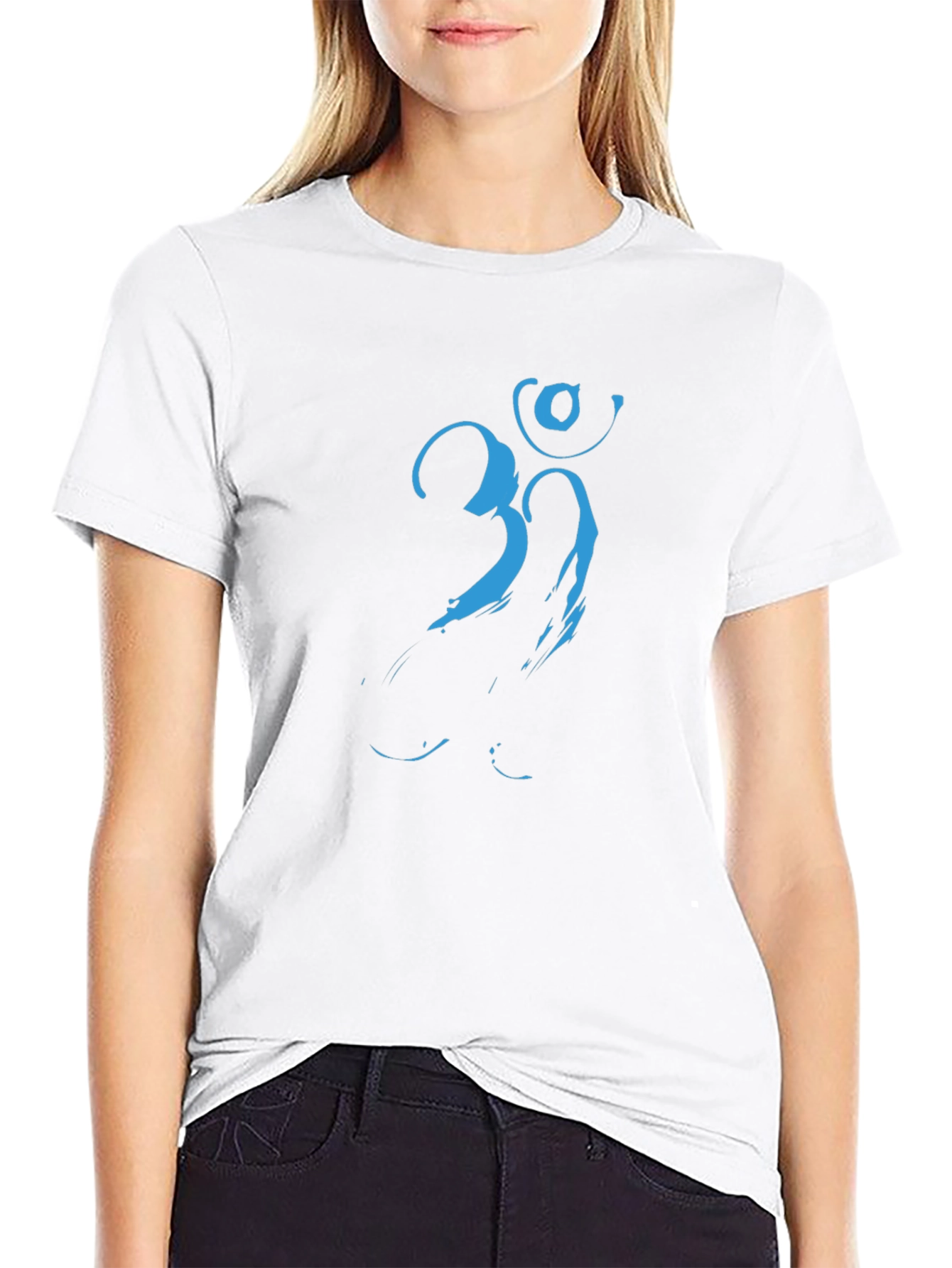 Om Symbol Mens Black T-Shirt