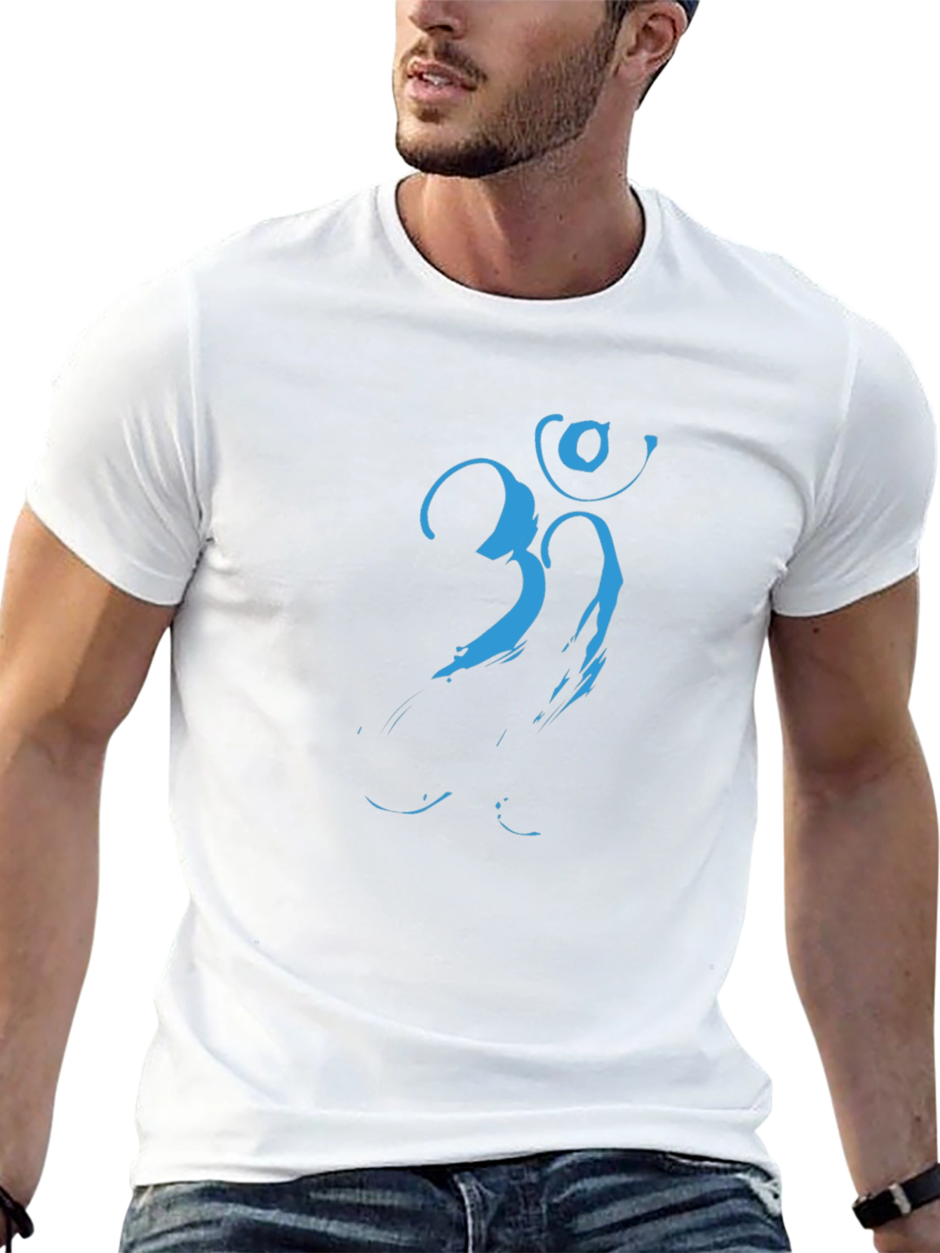 Om Symbol Mens Black T-Shirt