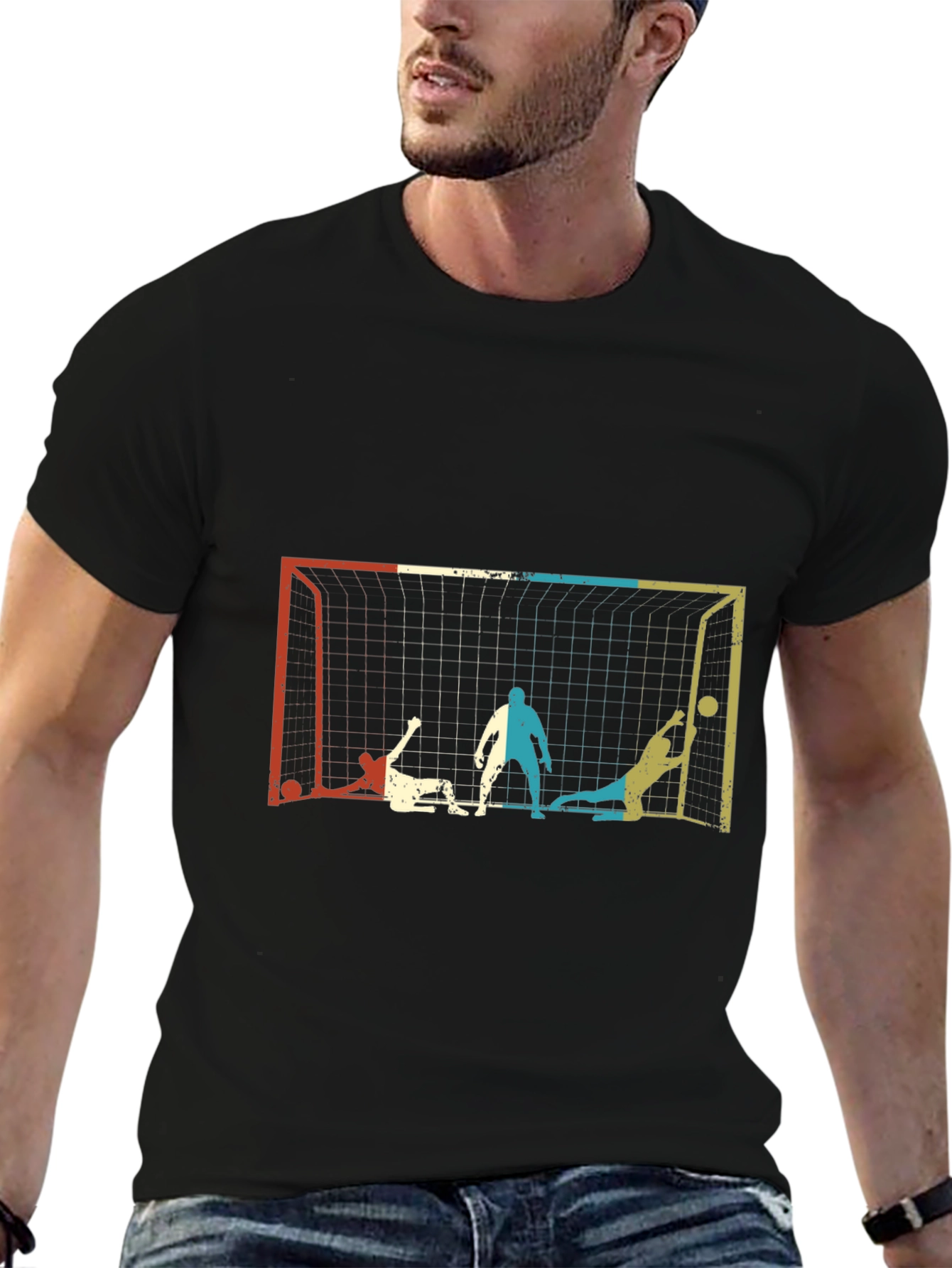 Retro Soccer Goalie T-Shirt