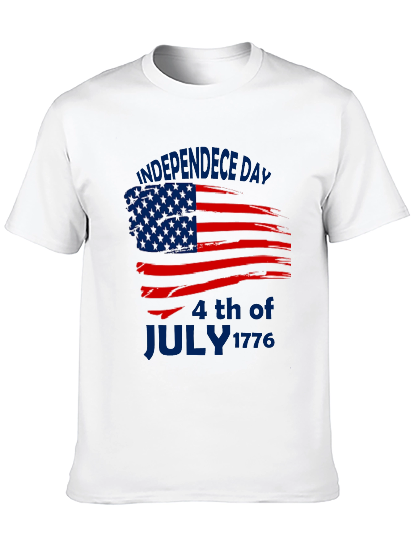 Independence Day American Flag T-Shirt