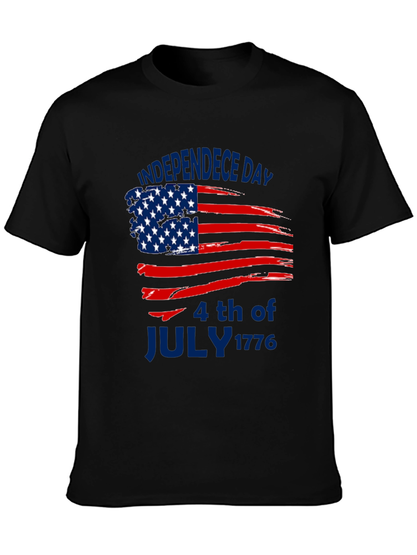Independence Day American Flag T-Shirt