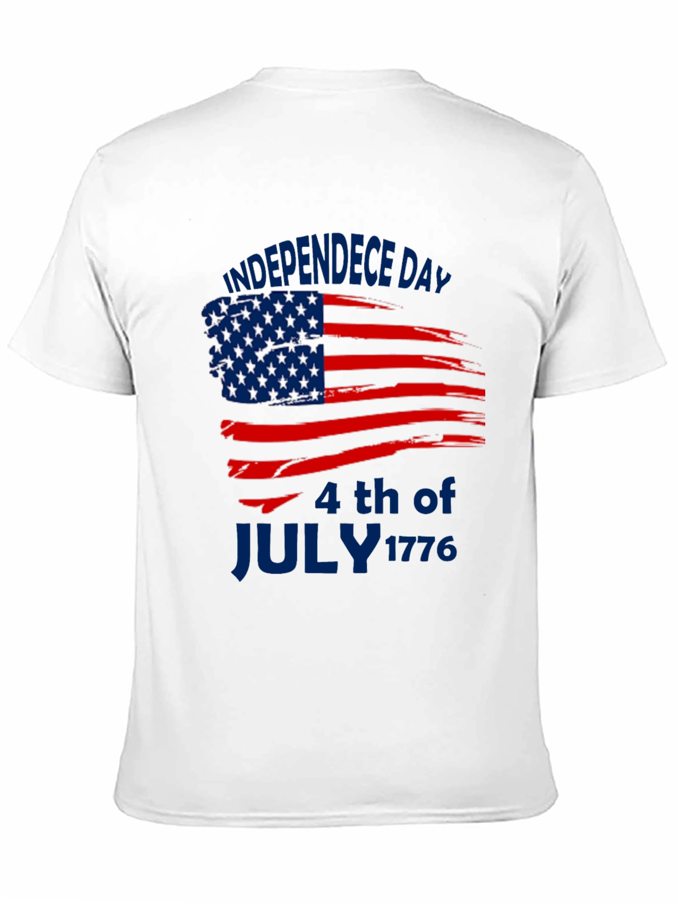 Independence Day American Flag T-Shirt