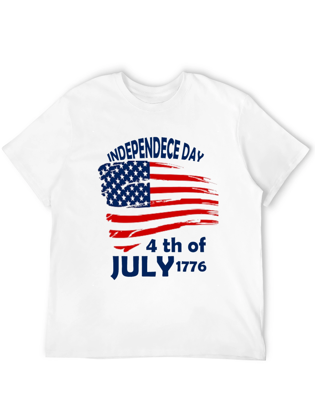 Independence Day American Flag T-Shirt