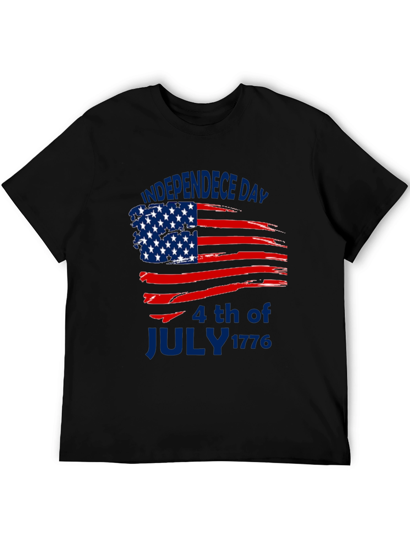 Independence Day American Flag T-Shirt