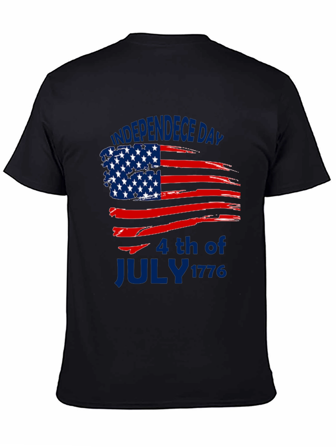 Independence Day American Flag T-Shirt