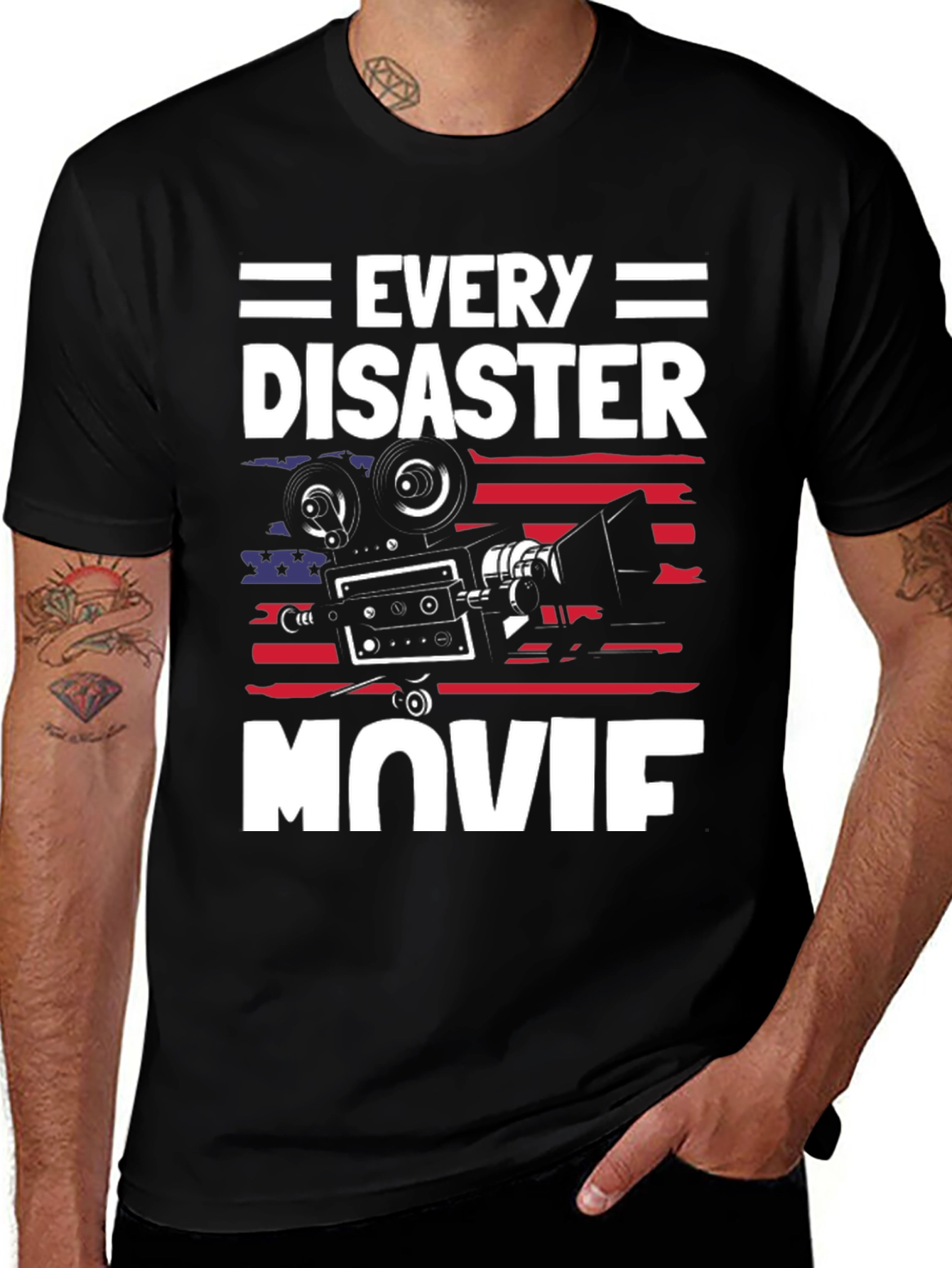 Every Disaster Movie Graphic T-Shirt
