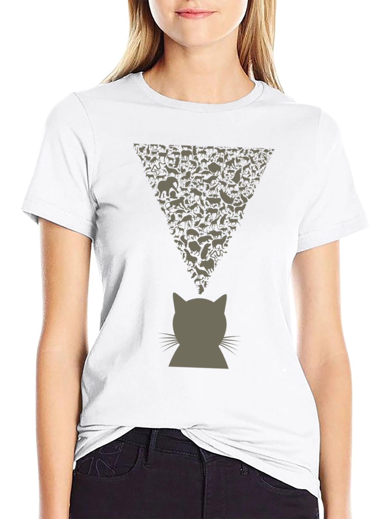 Animal Dreams Cat T-Shirt