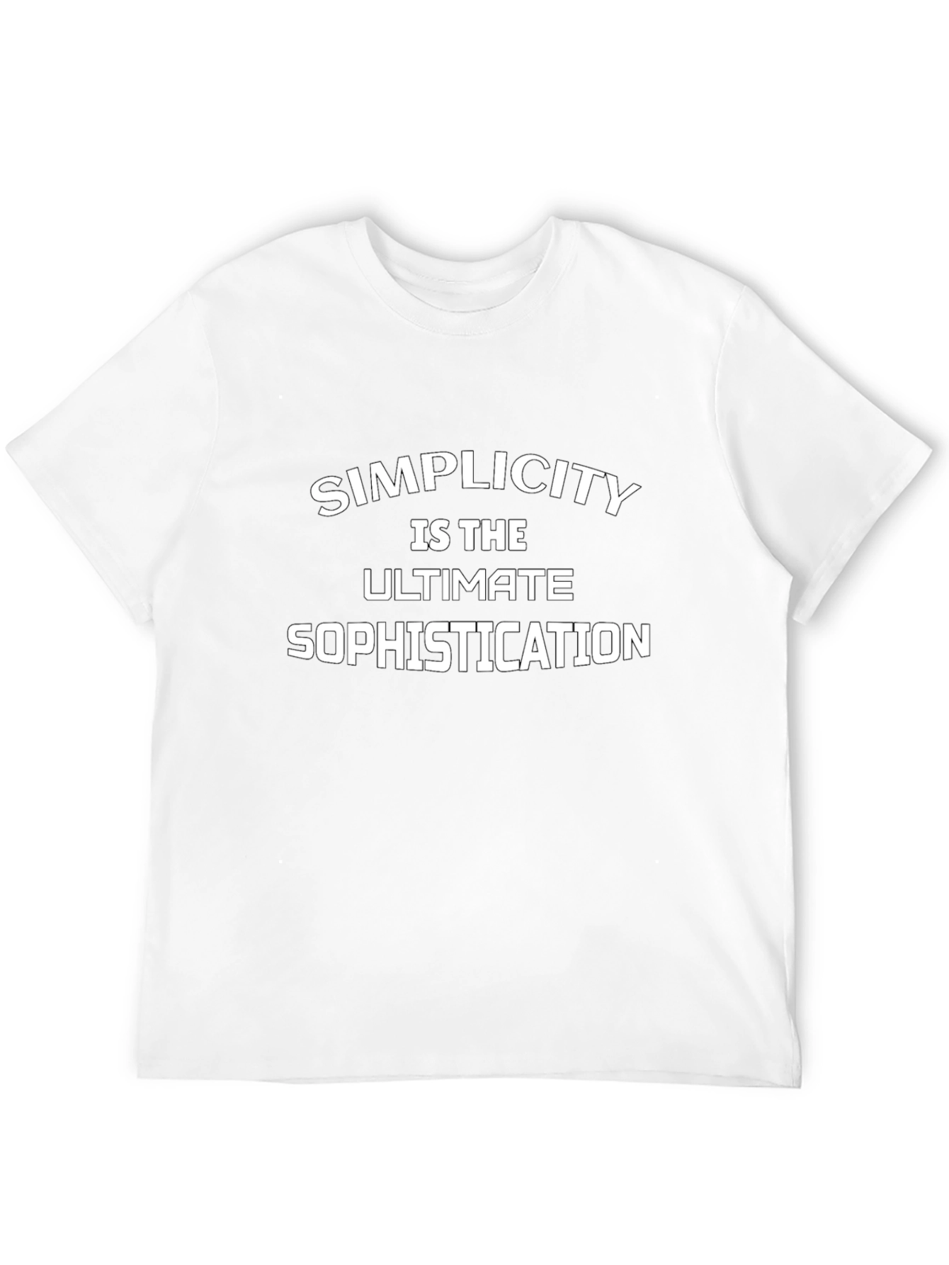 Simplicity T-Shirt - Ultimate Sophistication Tee