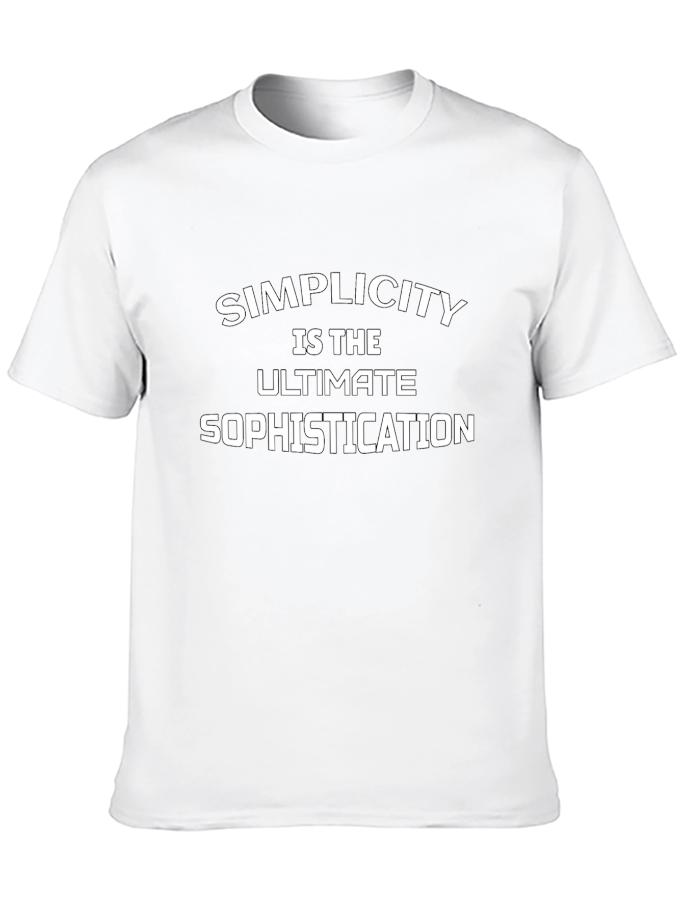 Simplicity T-Shirt - Ultimate Sophistication Tee