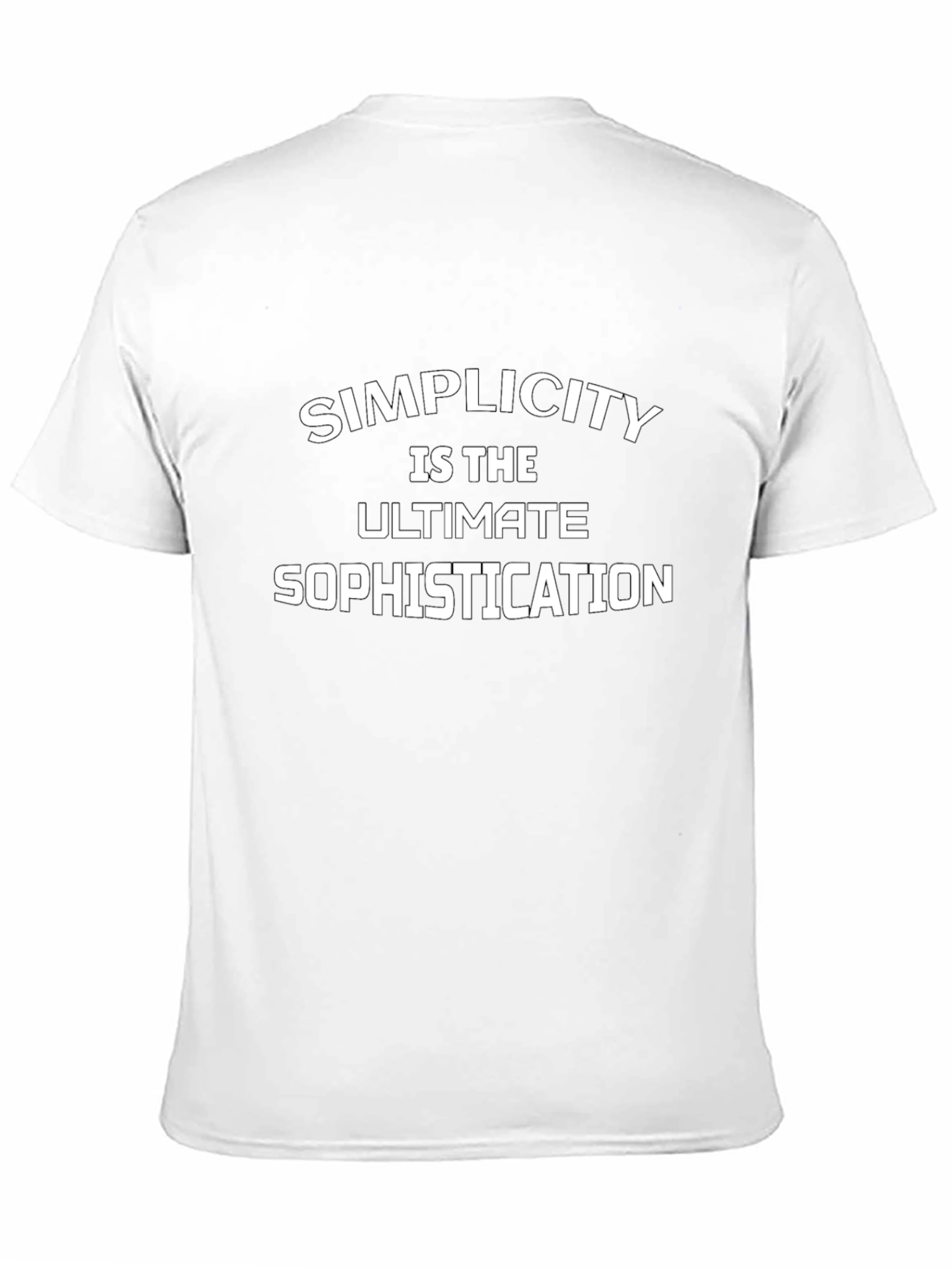 Simplicity T-Shirt - Ultimate Sophistication Tee