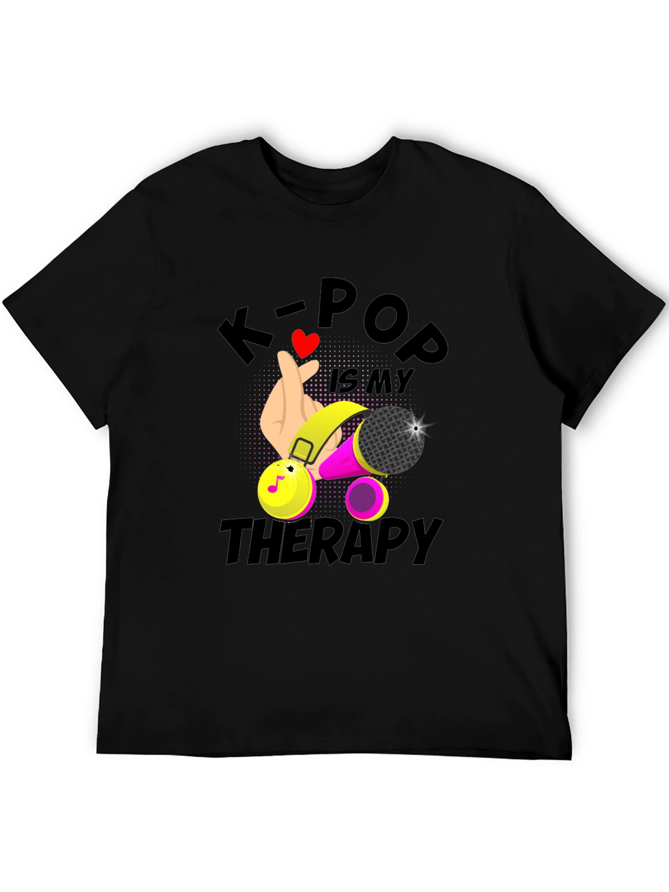K-Pop Is My Therapy Graphic Tee