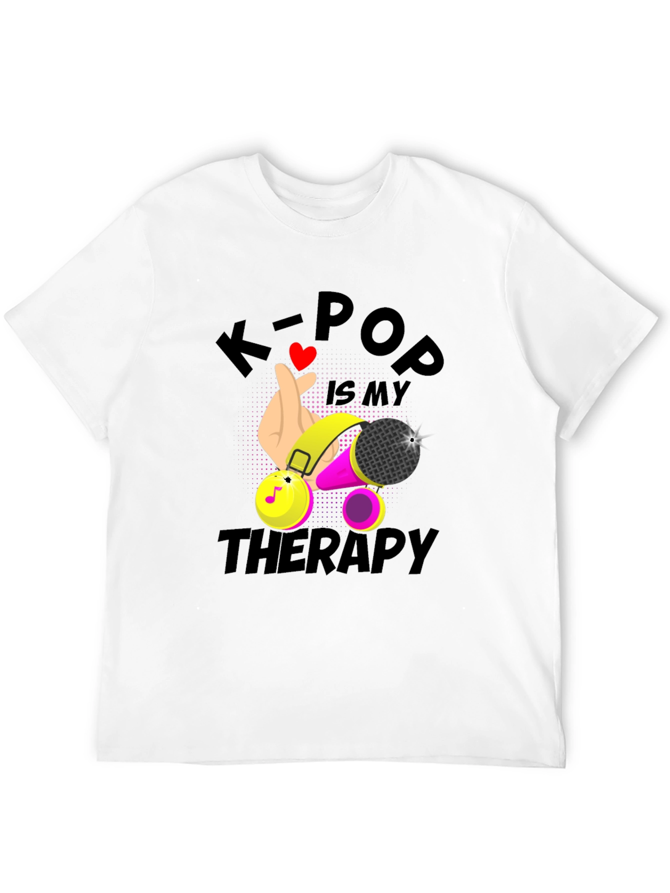 K-Pop Is My Therapy Graphic Tee