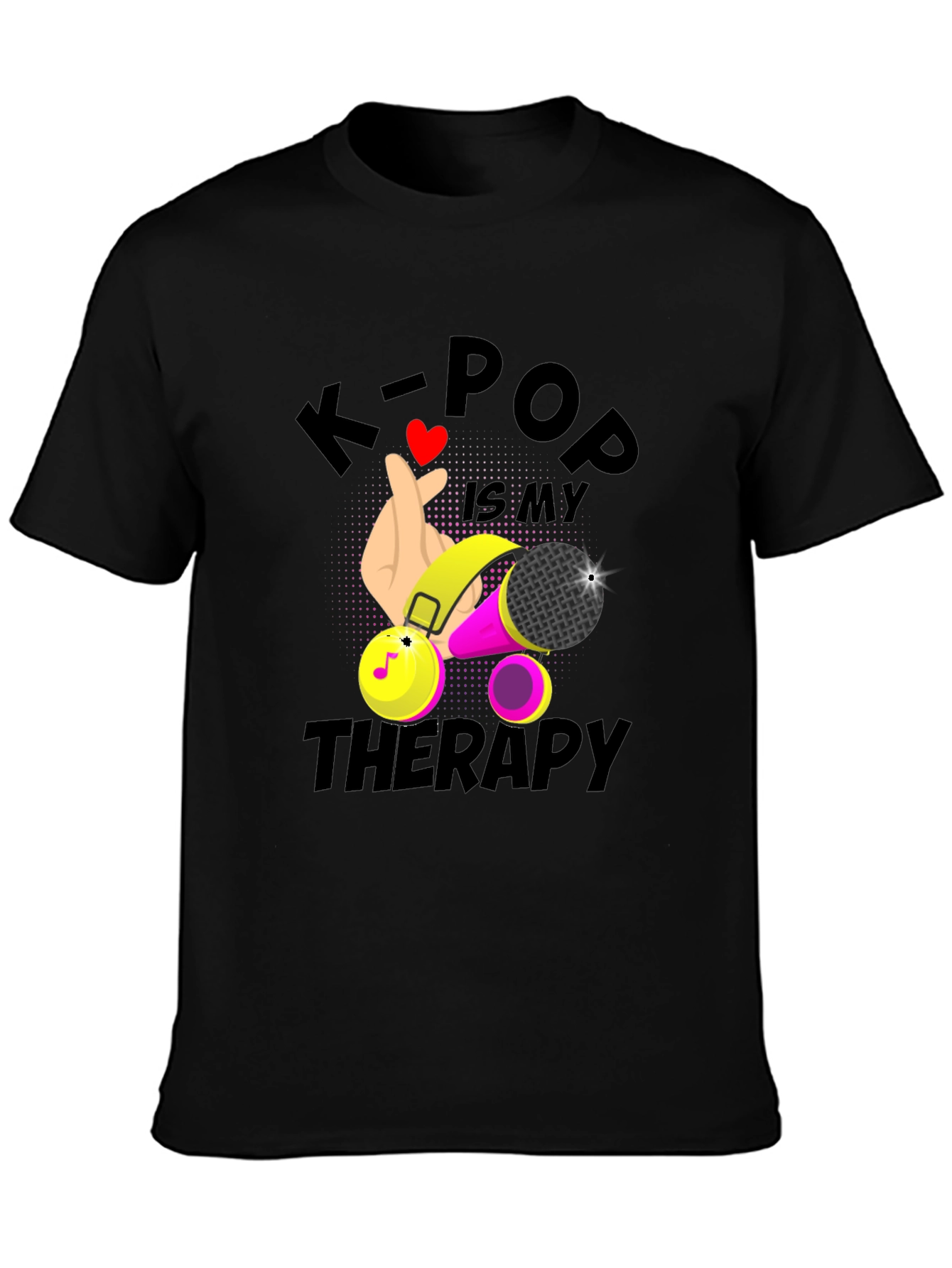 K-Pop Is My Therapy Graphic Tee