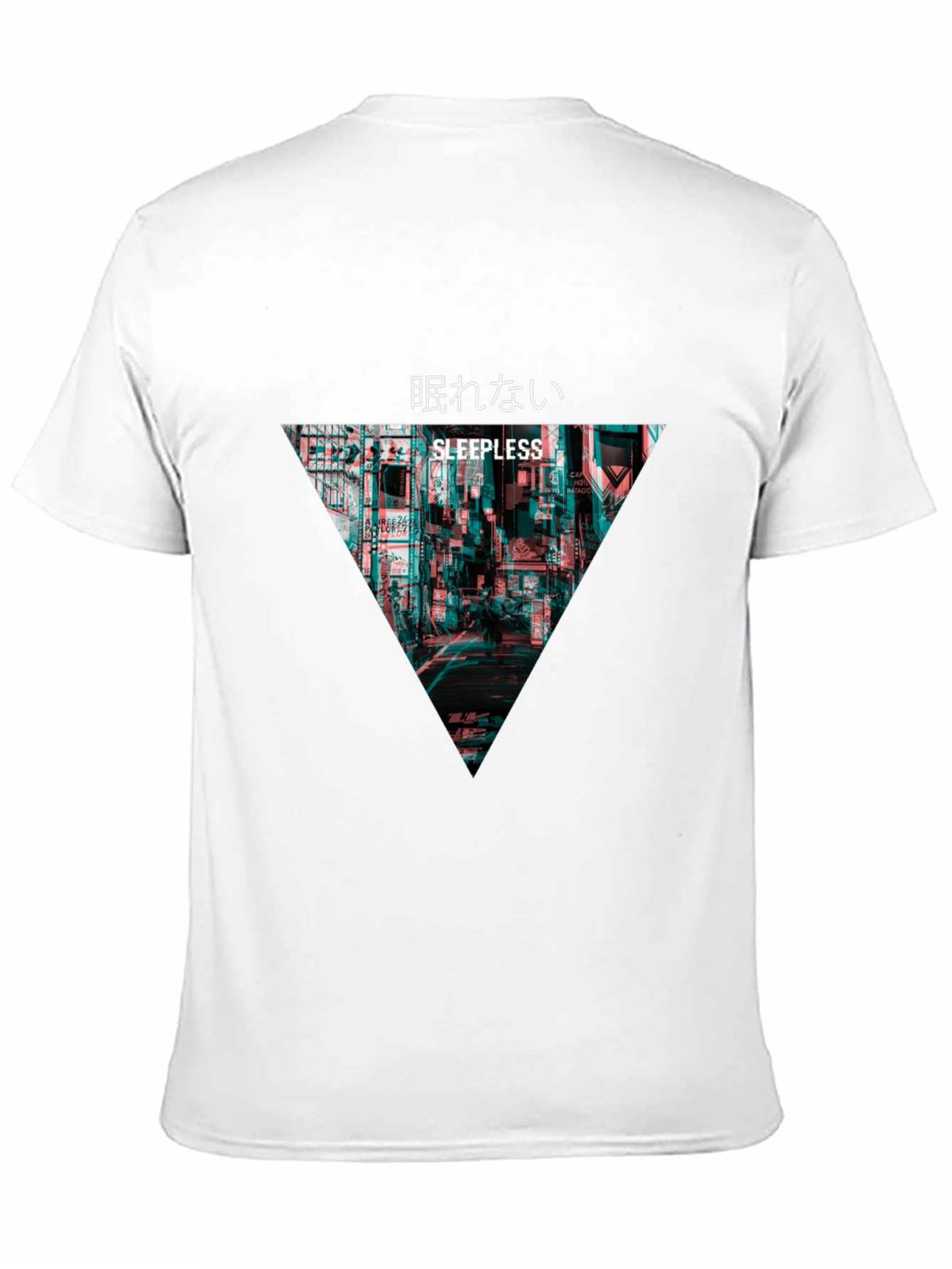 Sleepless Tokyo Graphic T-Shirt - Black
