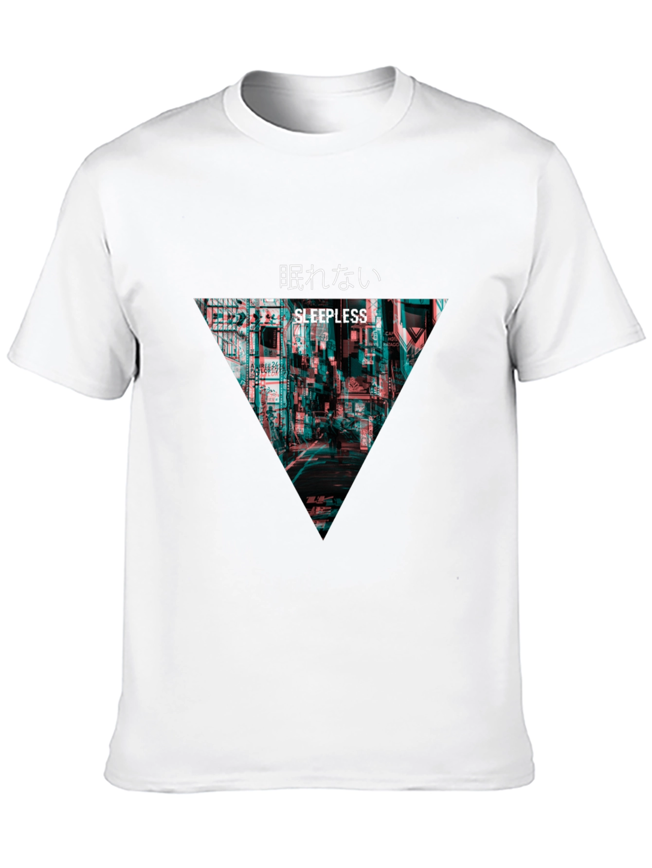 Sleepless Tokyo Graphic T-Shirt - Black