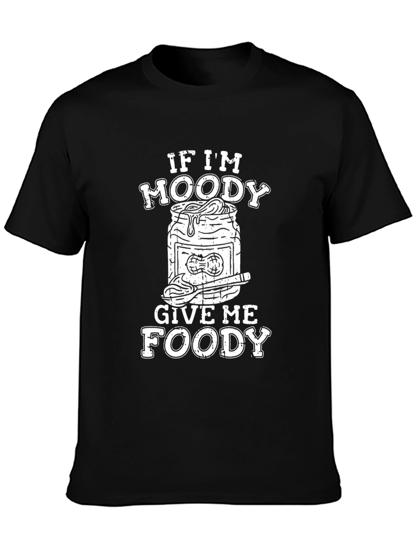 Moody Foody T-Shirt - Funny Graphic Tee