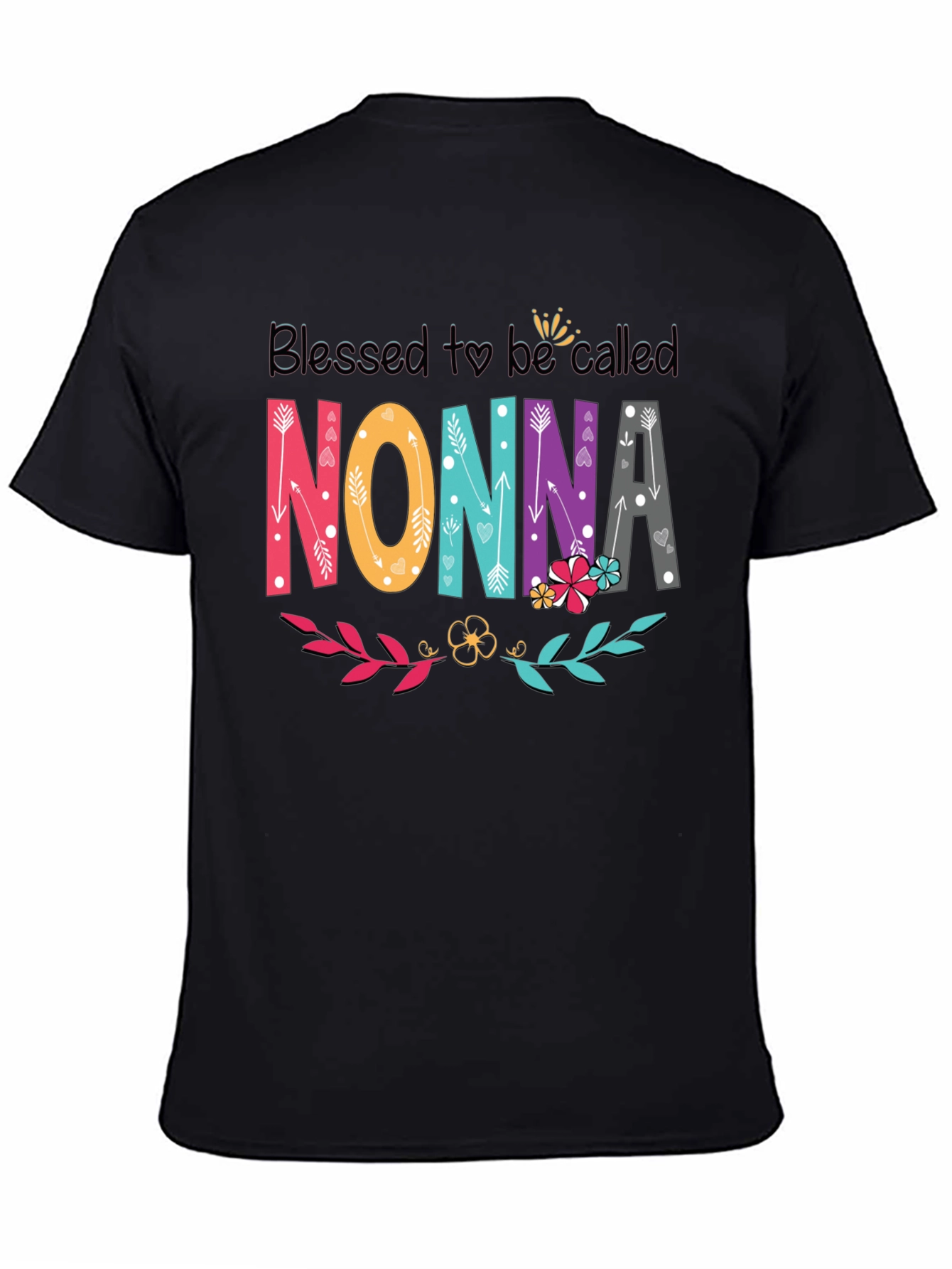 Blessed Nonna Graphic T-Shirt