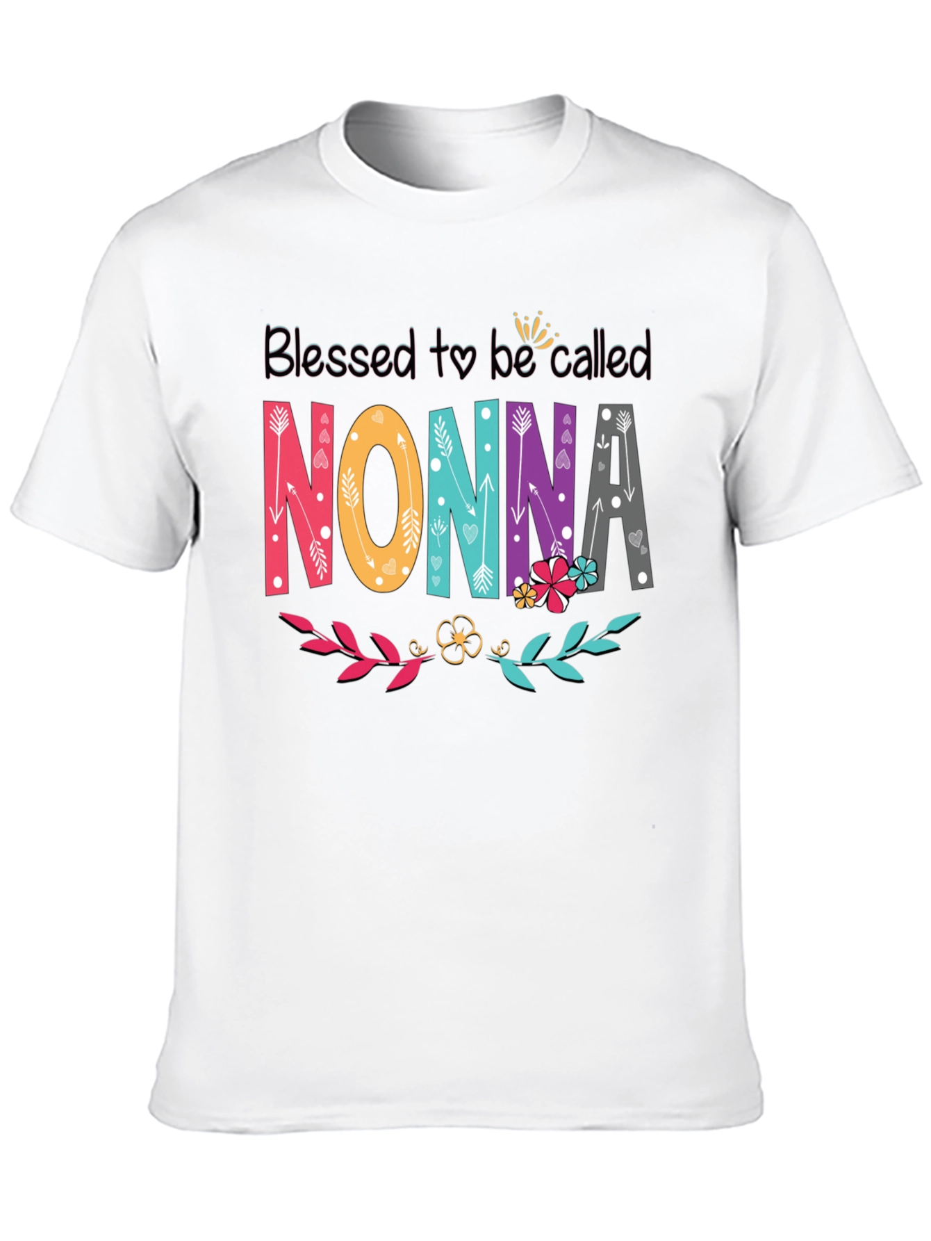 Blessed Nonna Graphic T-Shirt