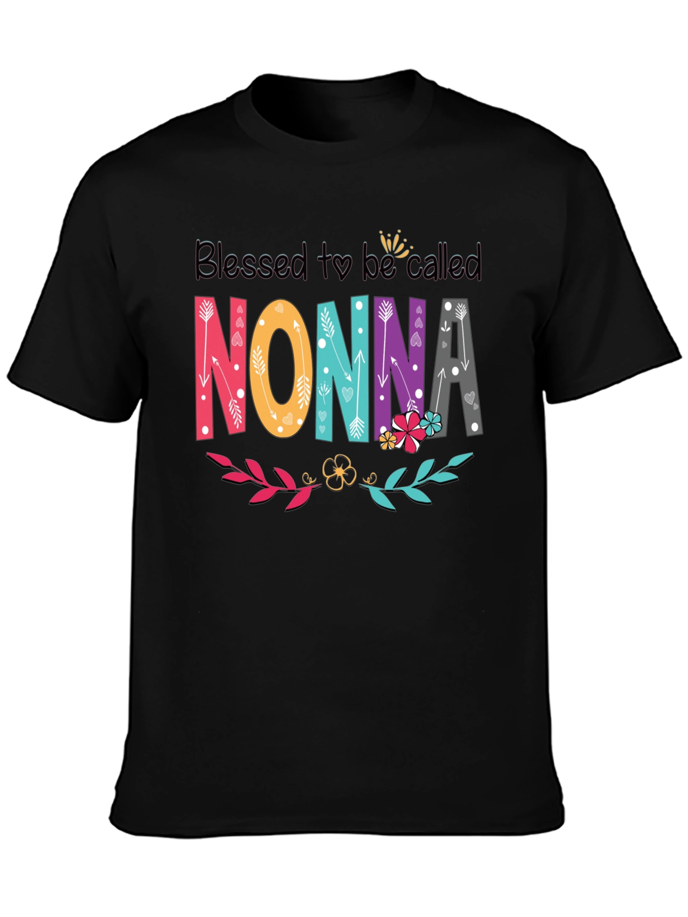 Blessed Nonna Graphic T-Shirt