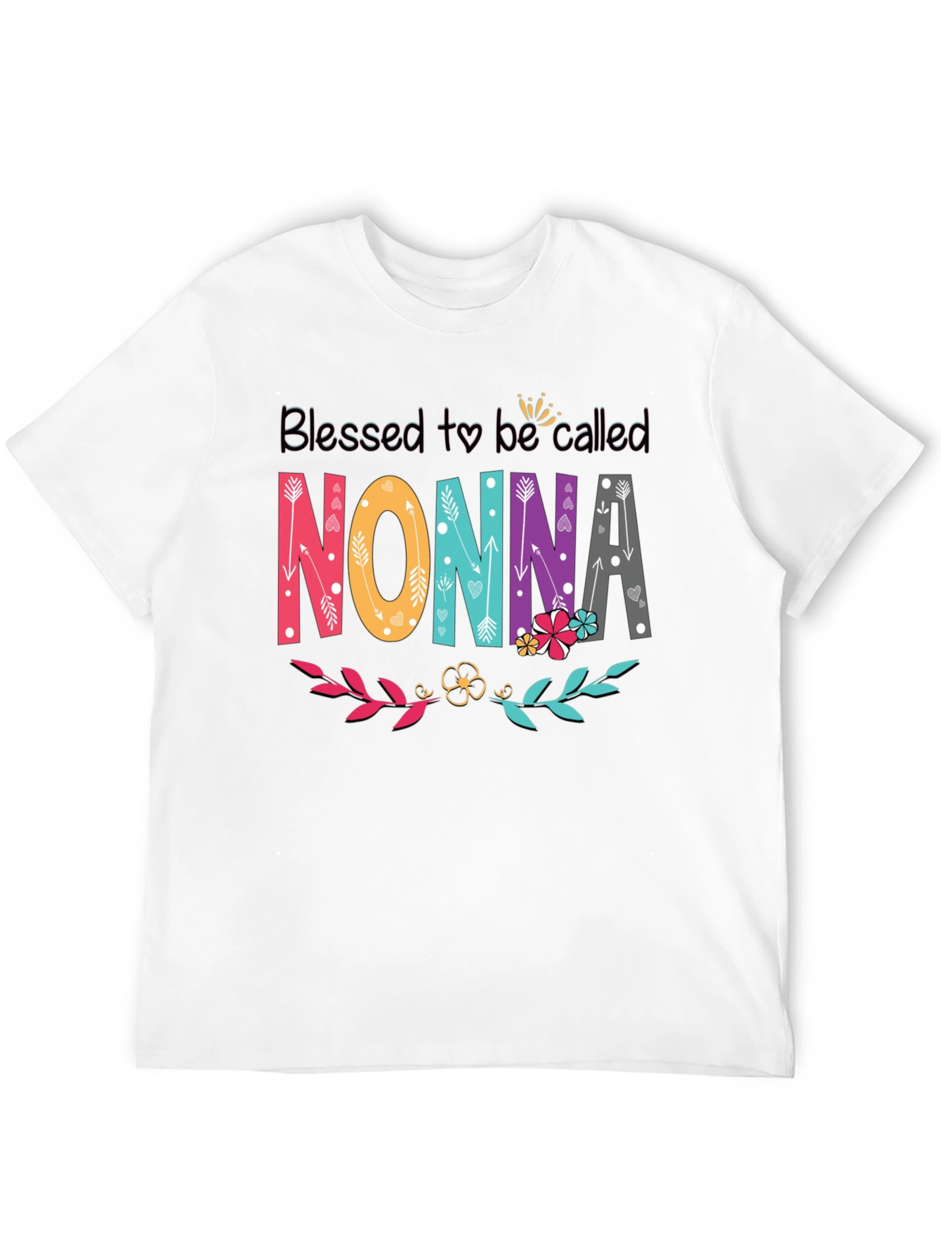 Blessed Nonna Graphic T-Shirt