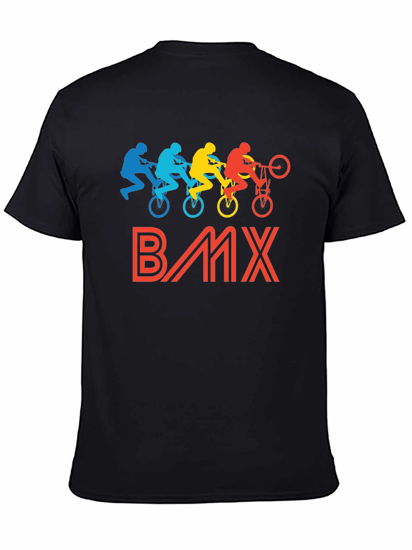 BMX Graphic T-Shirt - Retro Biker Design