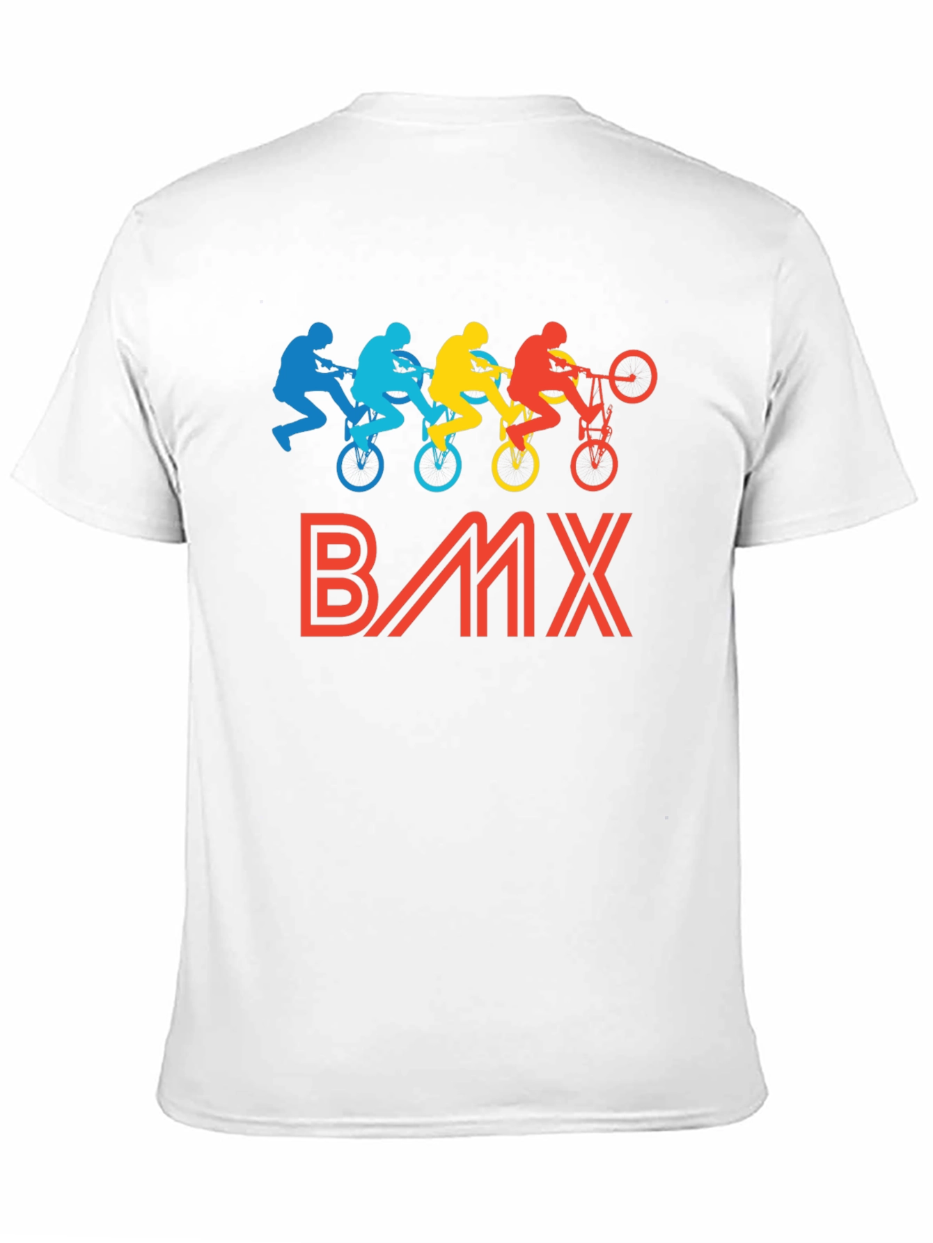 BMX Graphic T-Shirt - Retro Biker Design
