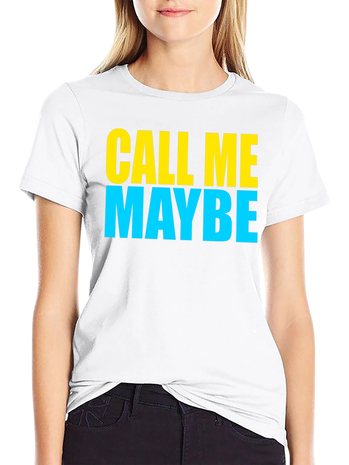 Call Me Maybe Graphic T-Shirt - Trendy & Fun!