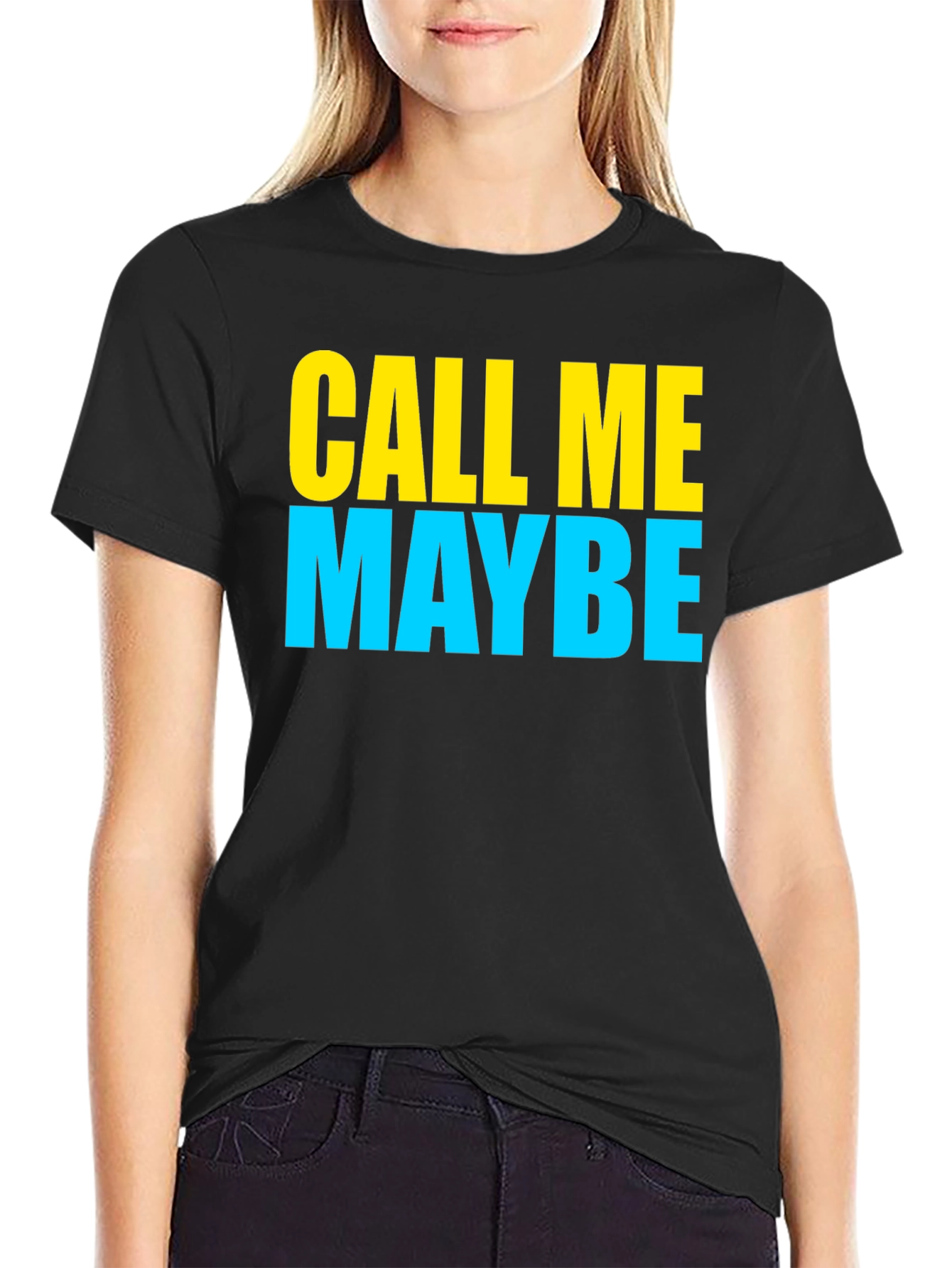 Call Me Maybe Graphic T-Shirt - Trendy & Fun!
