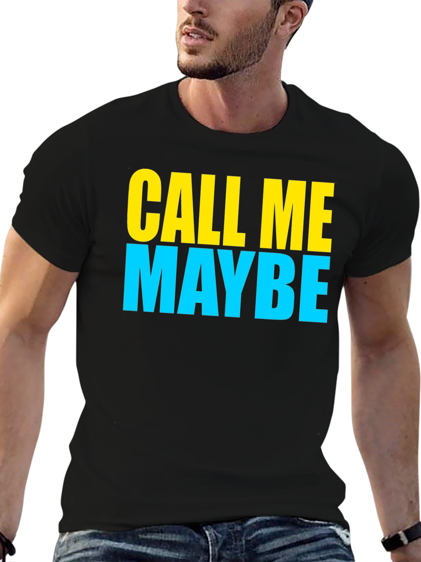 Call Me Maybe Graphic T-Shirt - Trendy & Fun!