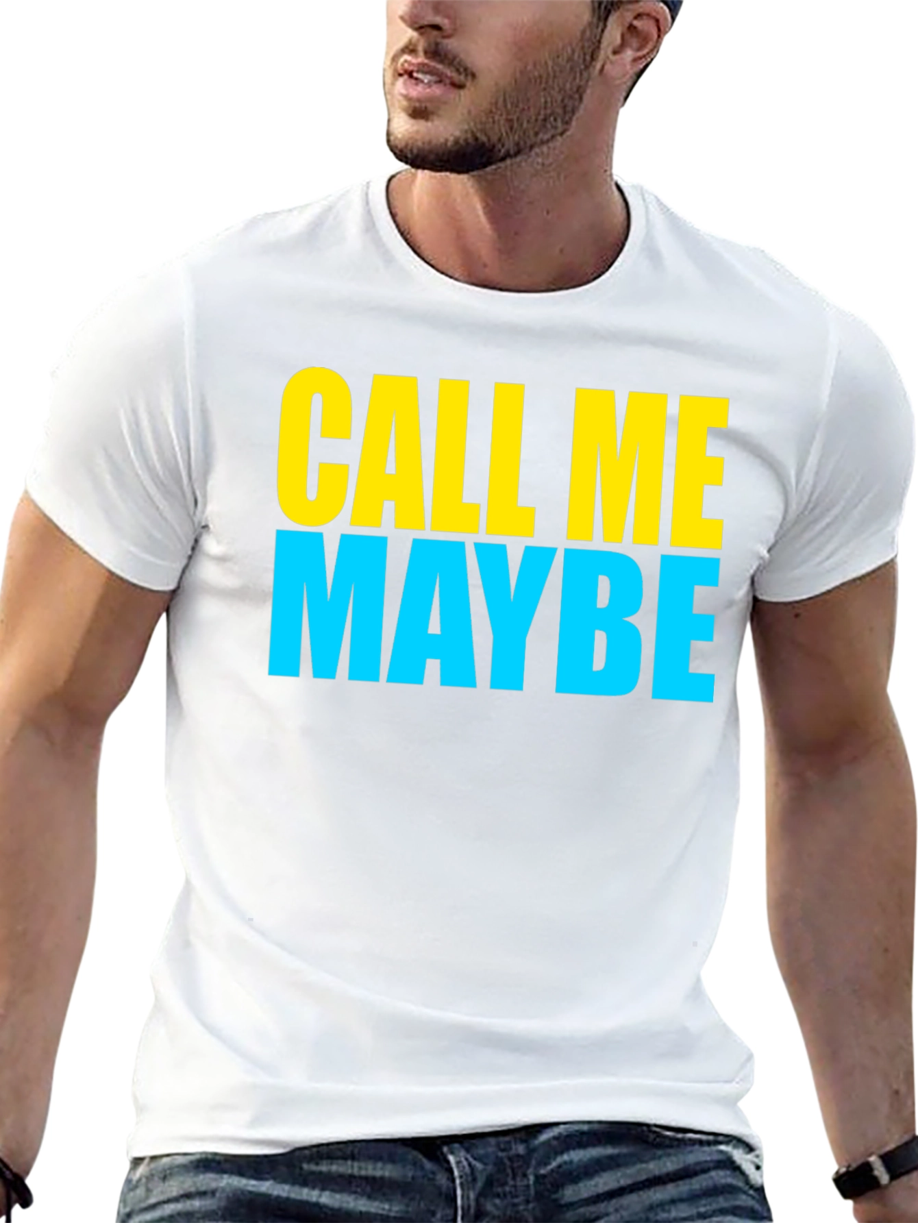 Call Me Maybe Graphic T-Shirt - Trendy & Fun!
