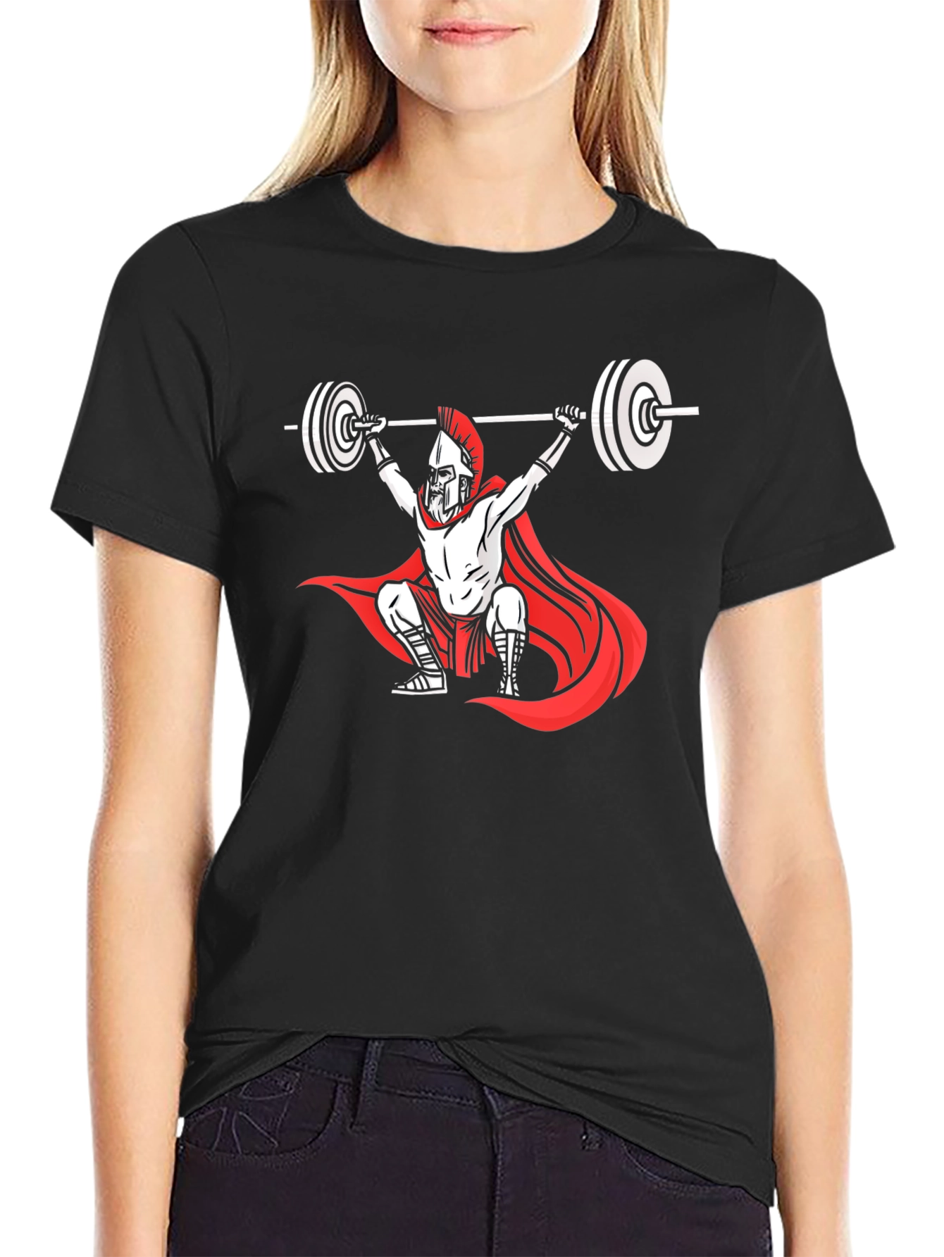 Spartan Lifter Graphic Tee - Black T-Shirt