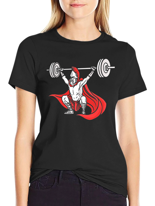 Spartan Lifter Graphic Tee - Black T-Shirt
