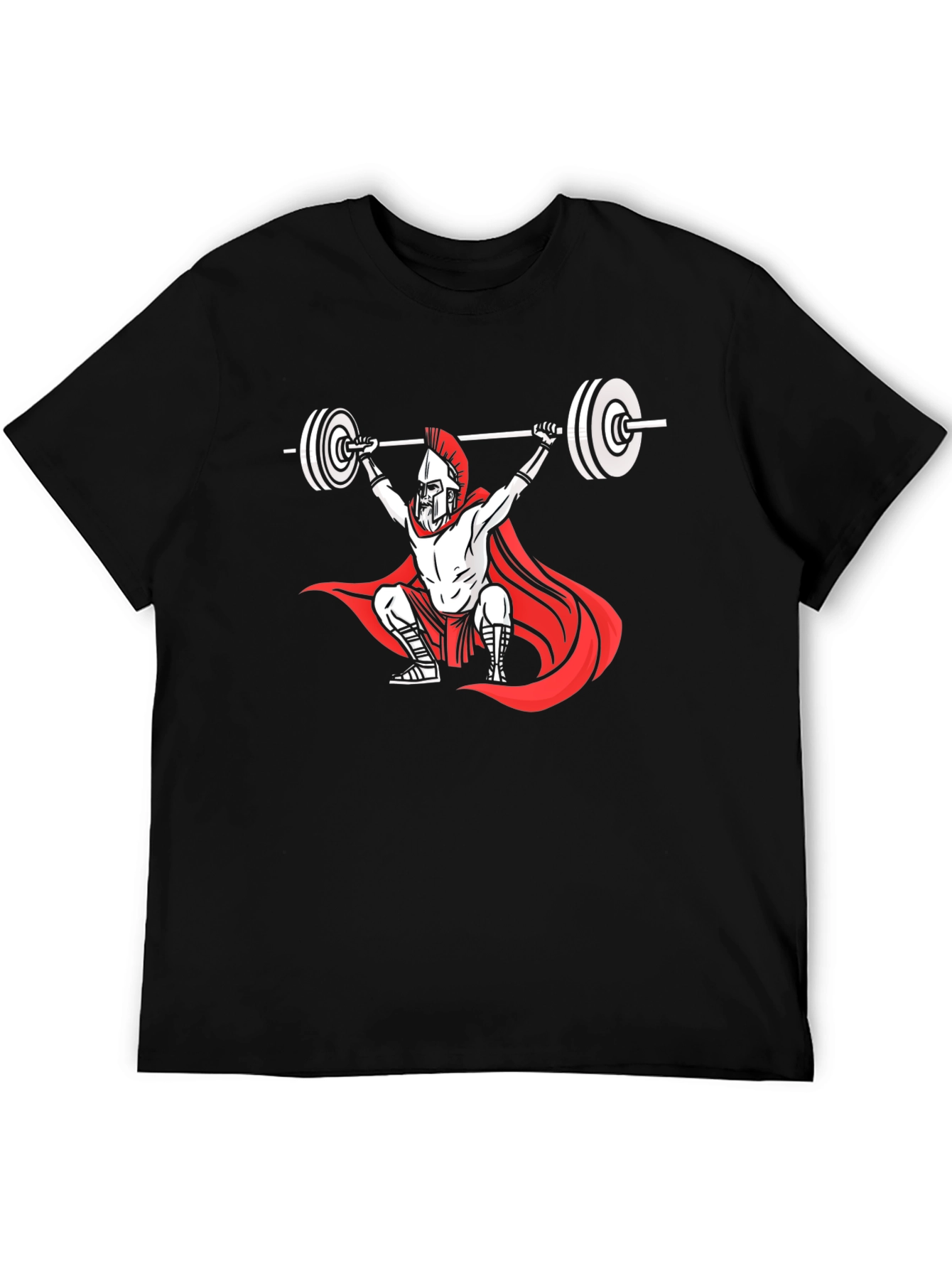 Spartan Lifter Graphic Tee - Black T-Shirt