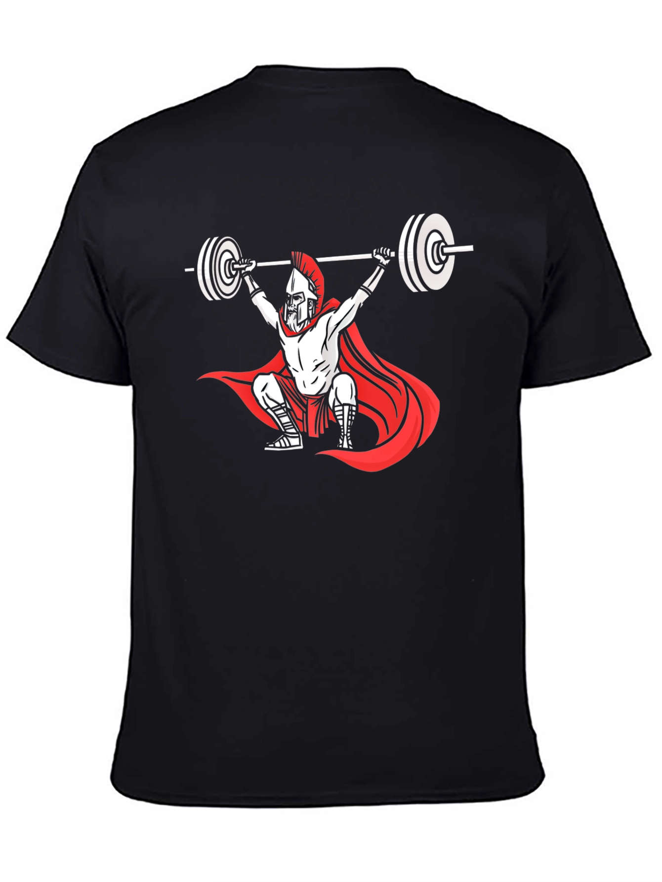 Spartan Lifter Graphic Tee - Black T-Shirt