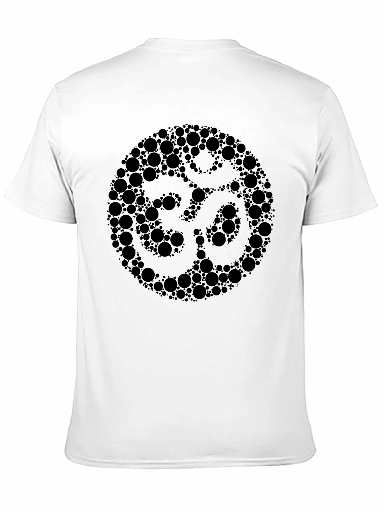 Om Symbol Circle Dot T-Shirt - Stylish Graphic Tee