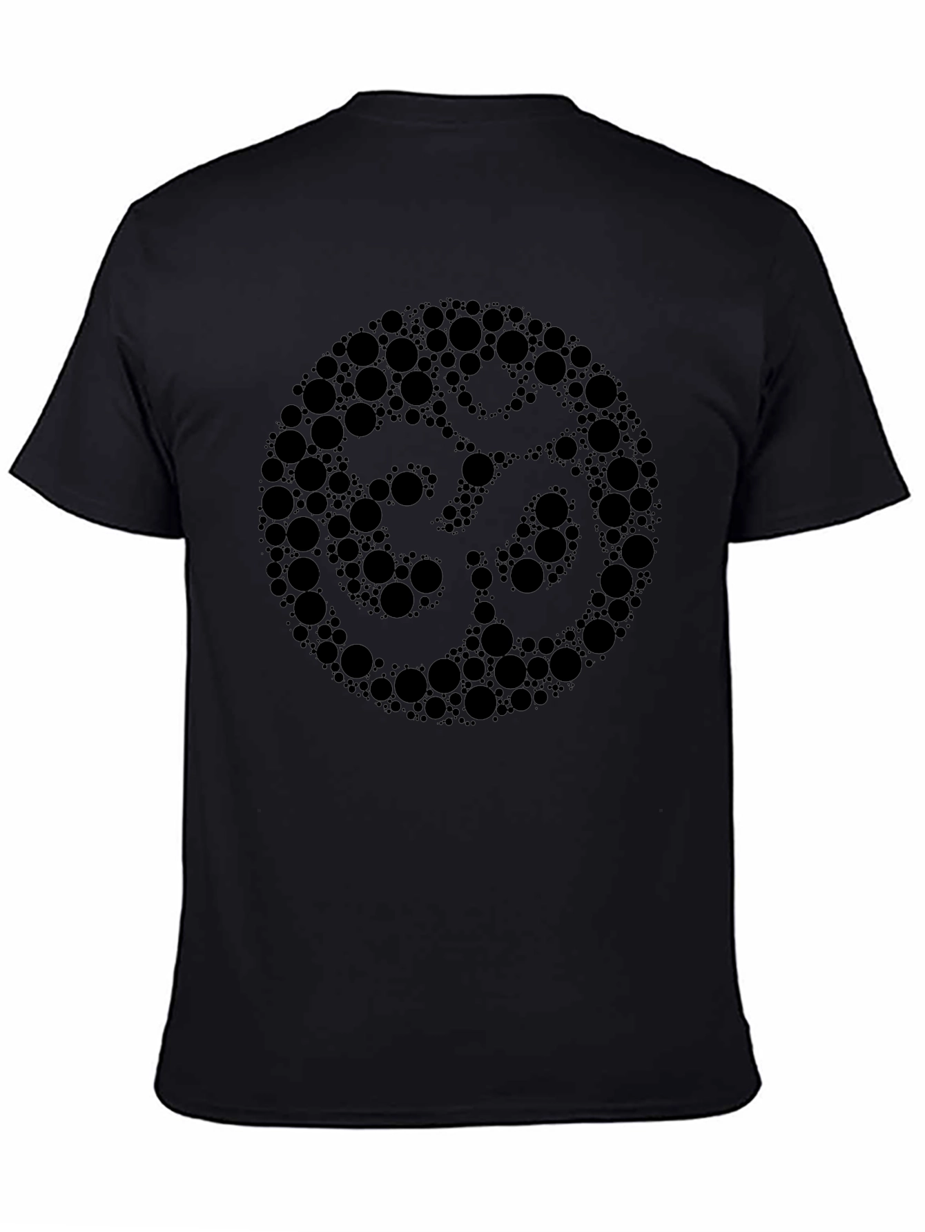 Om Symbol Circle Dot T-Shirt - Stylish Graphic Tee