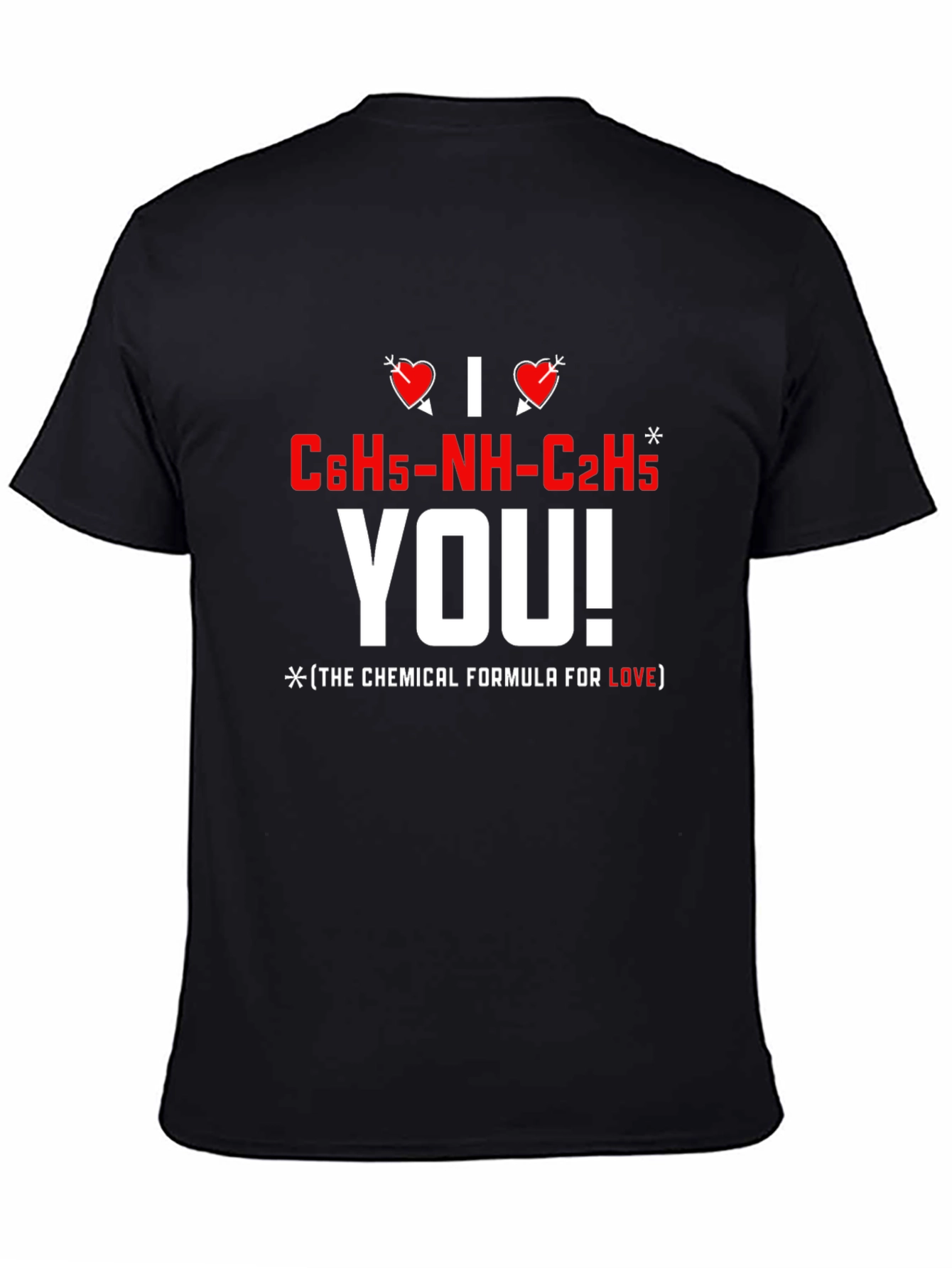 I Love You Chemical Formula T-Shirt