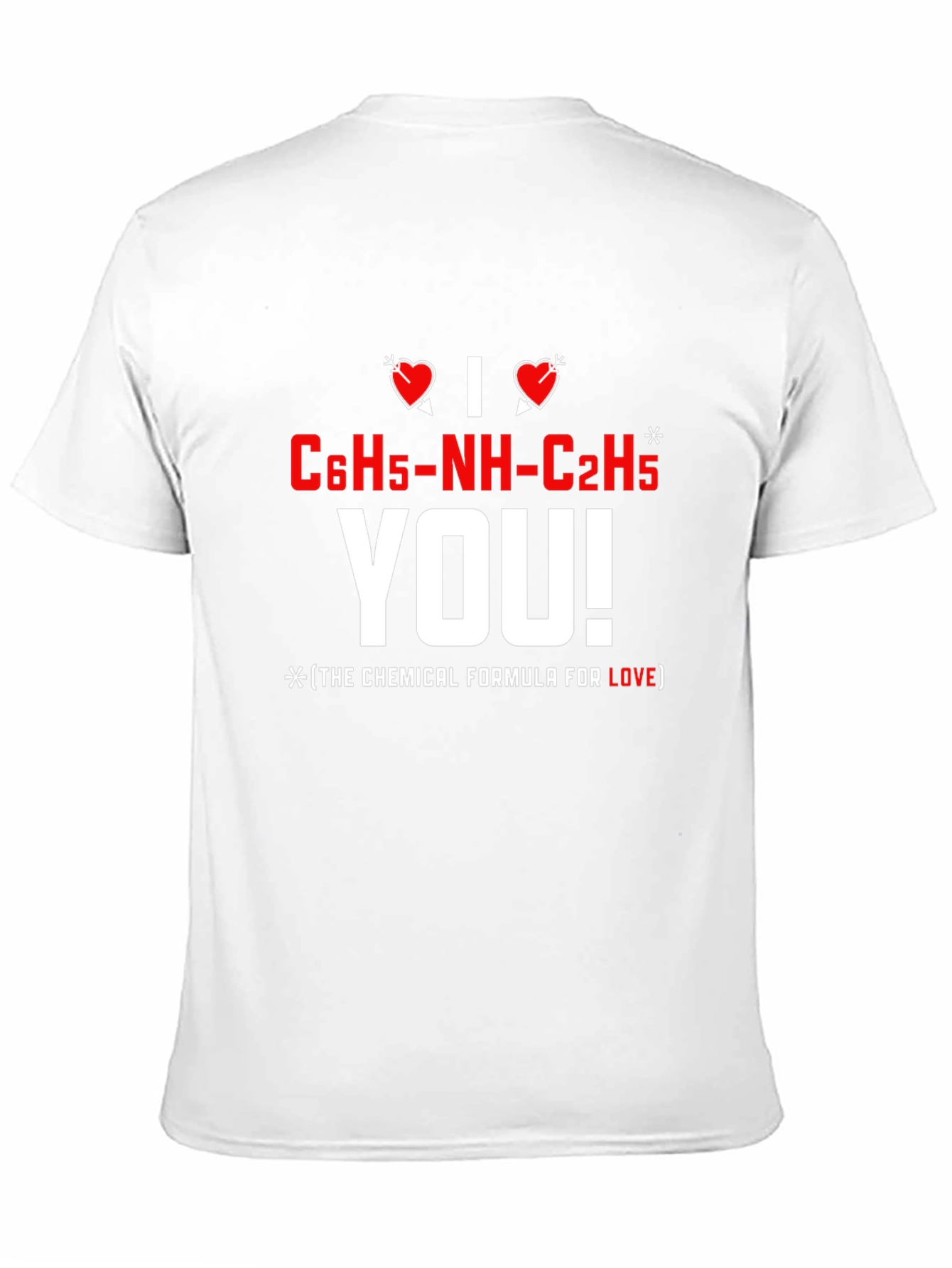 I Love You Chemical Formula T-Shirt