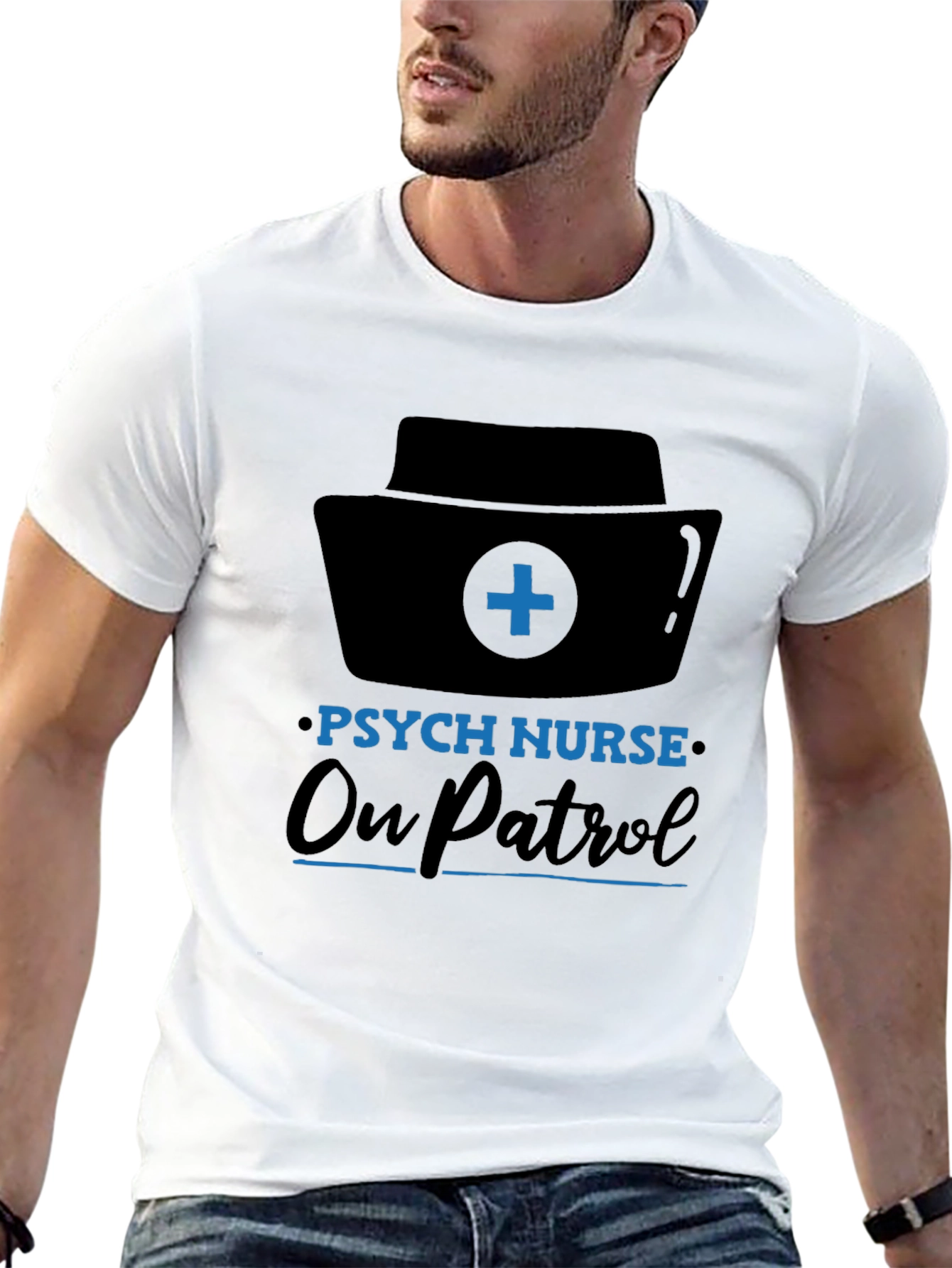 Psych Nurse On Patrol T-Shirt