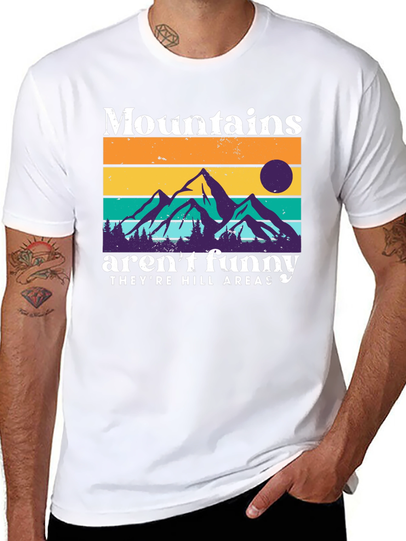 Mountains Arent Funny T-Shirt