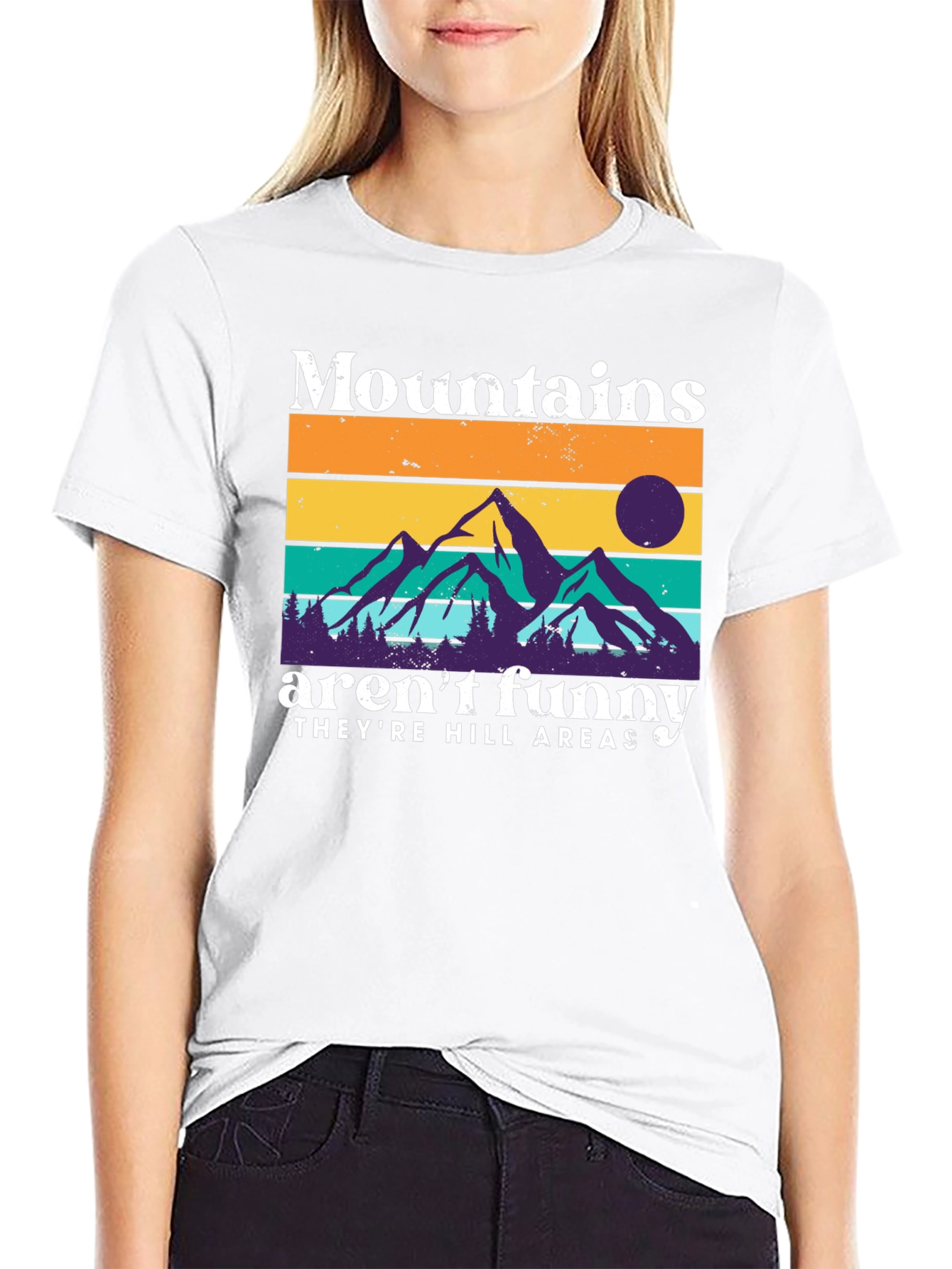 Mountains Arent Funny T-Shirt