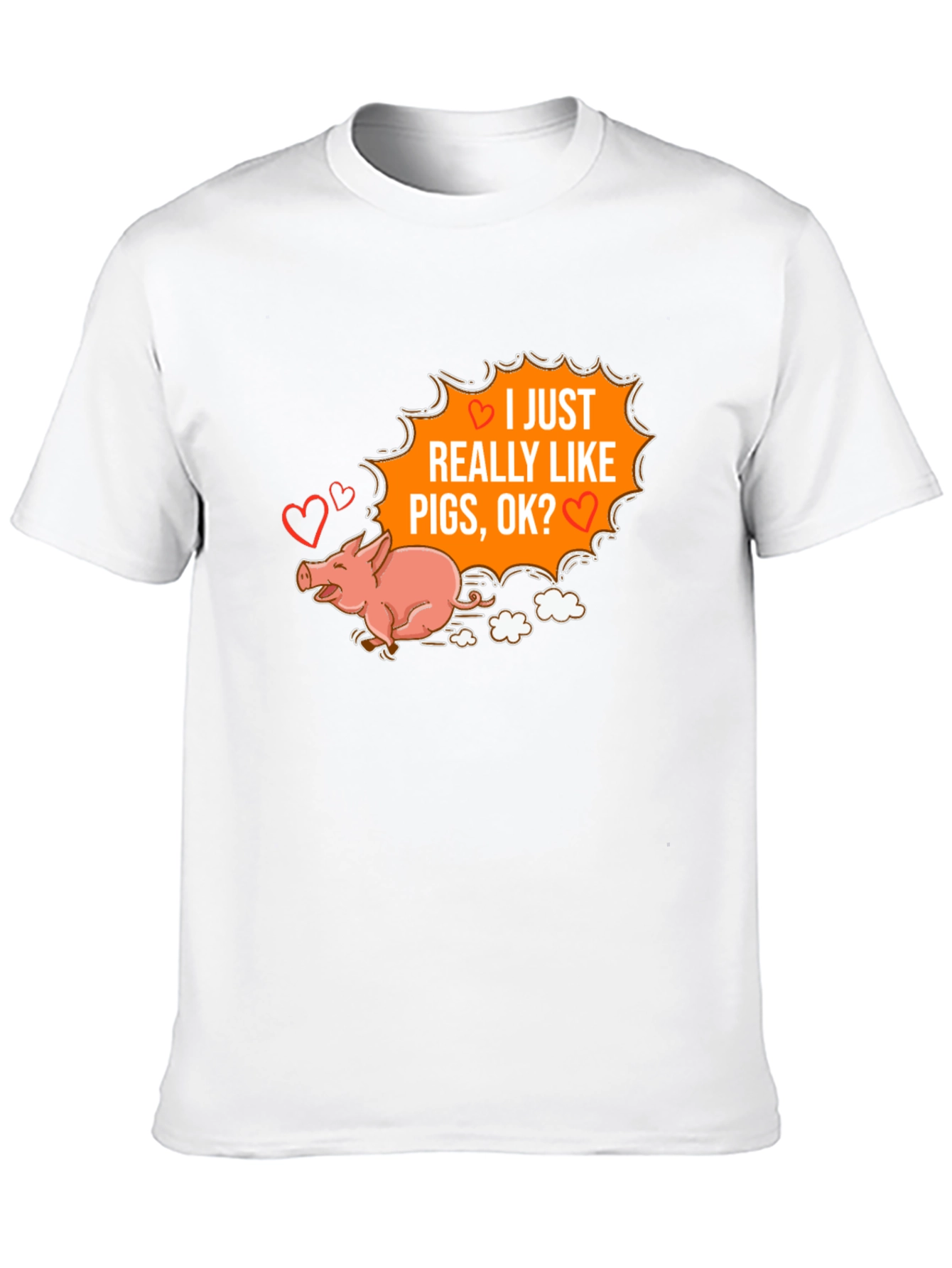I Heart Pigs Graphic Tee